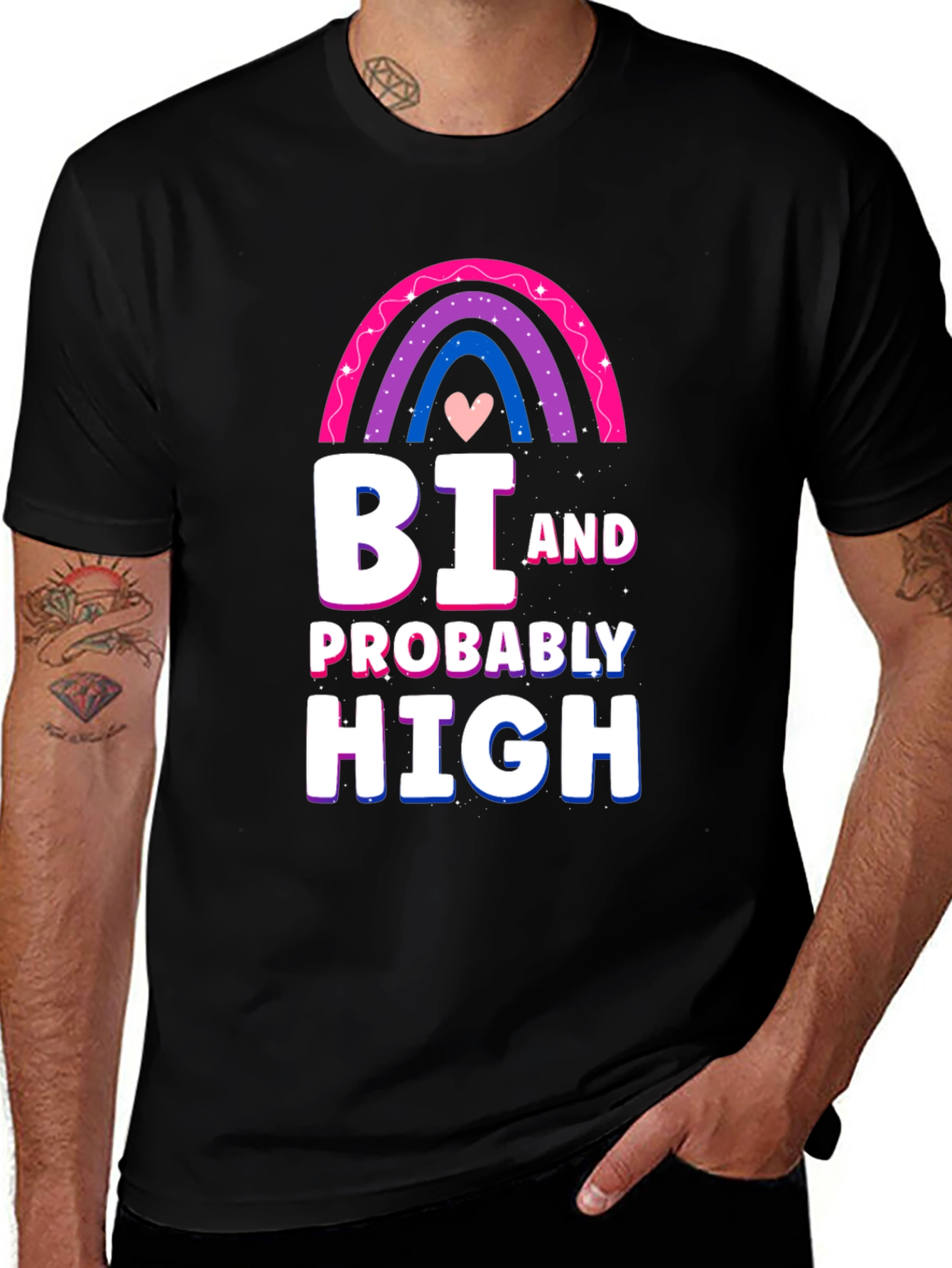 Bi and Probably High T-Shirt