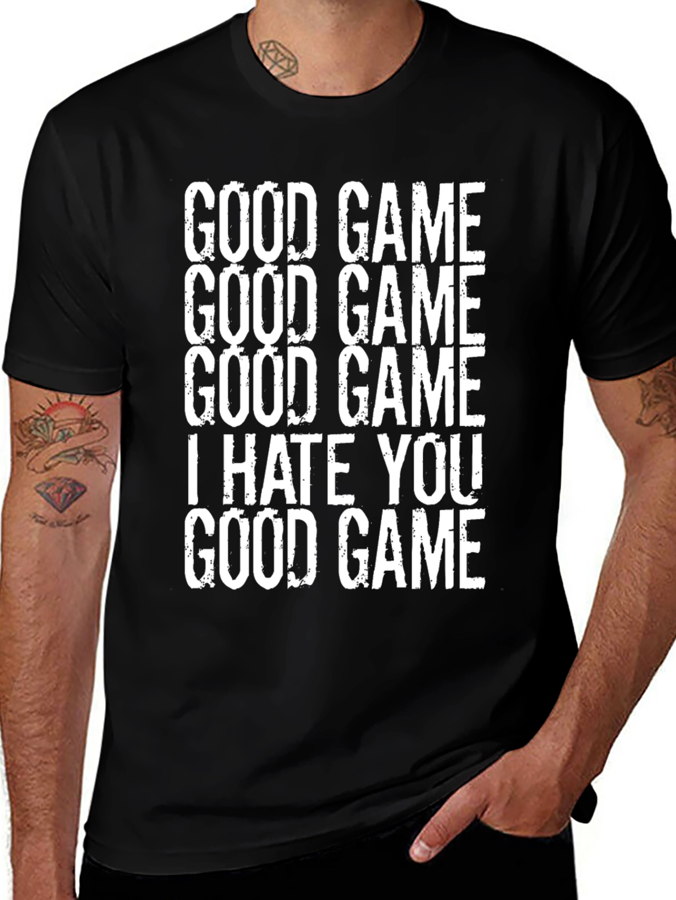 Good Game I Hate You Graphic Tee - Gamer T-Shirt