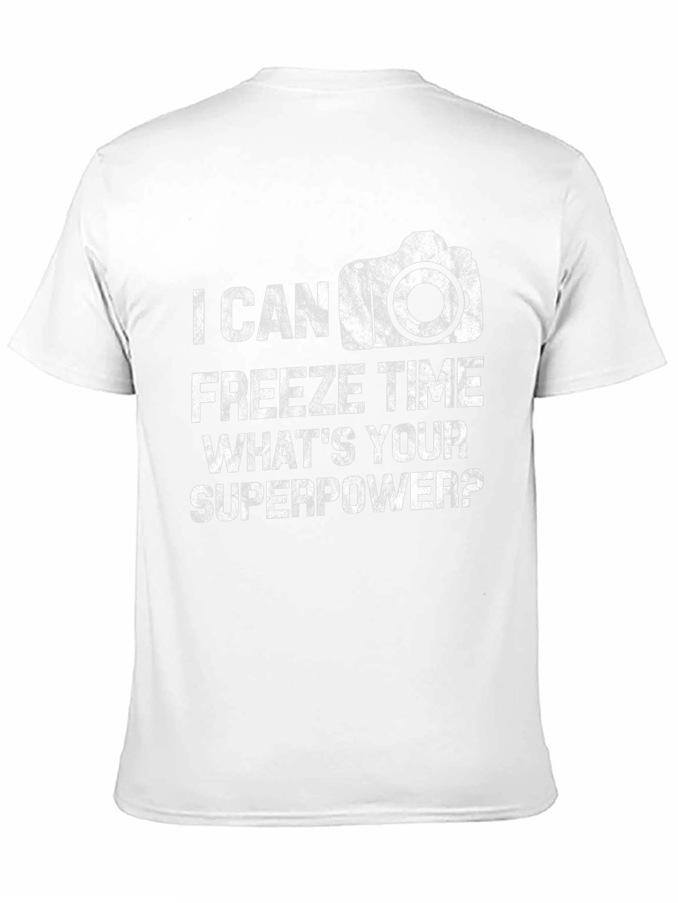 I Can Freeze Time T-Shirt - Photography Superpower Tee