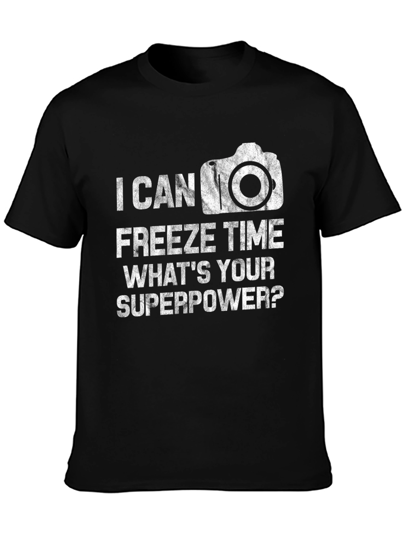 I Can Freeze Time T-Shirt - Photography Superpower Tee