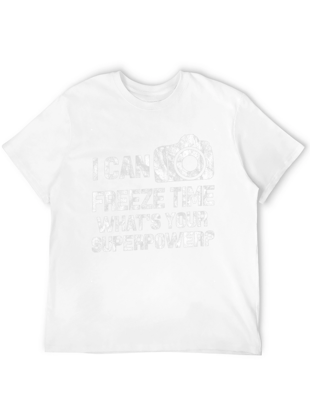 I Can Freeze Time T-Shirt - Photography Superpower Tee