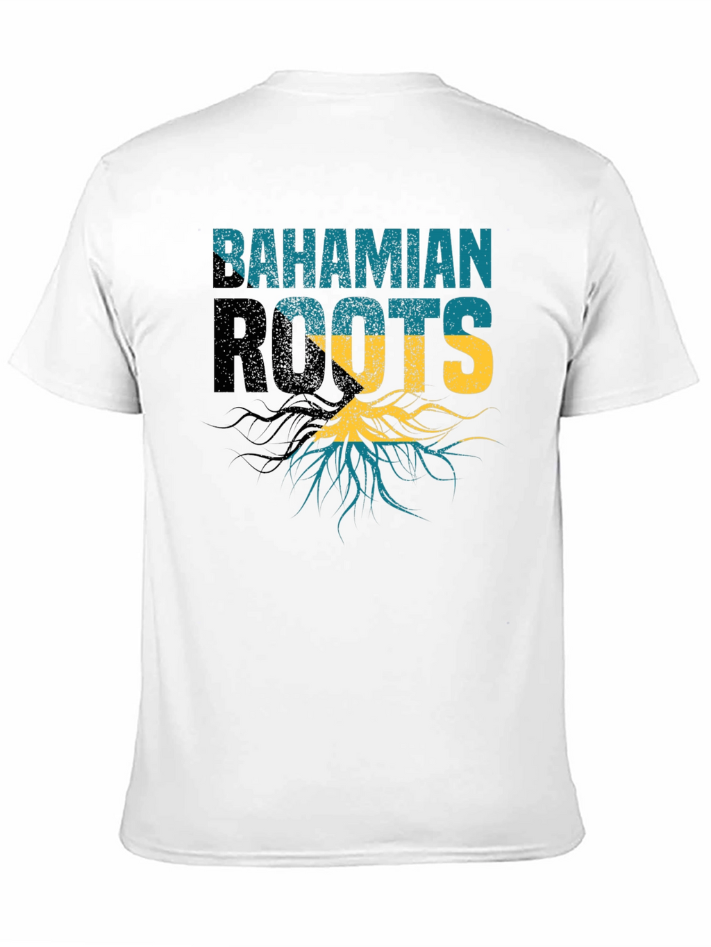 Bahamian Roots Black T-Shirt