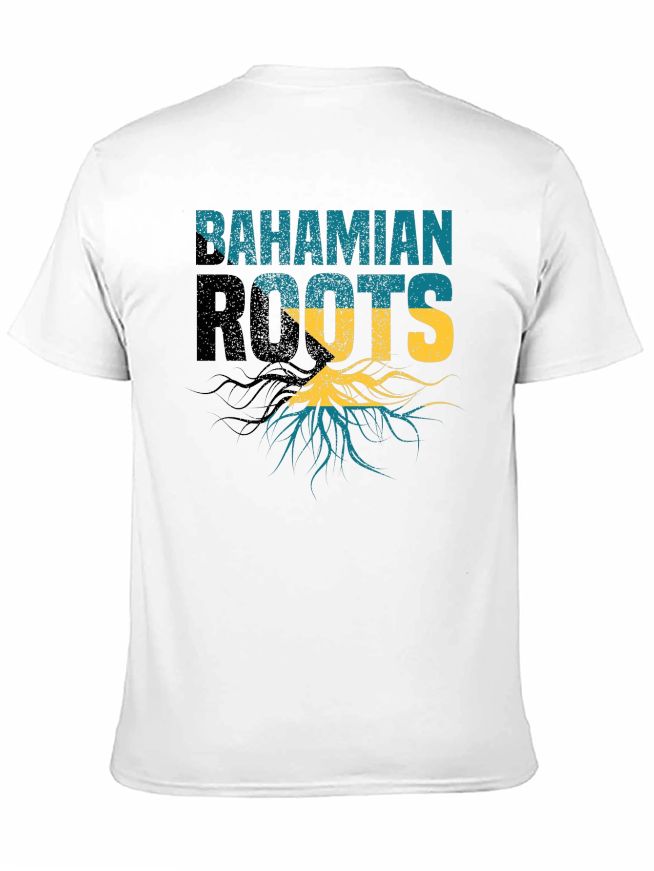 Bahamian Roots Black T-Shirt
