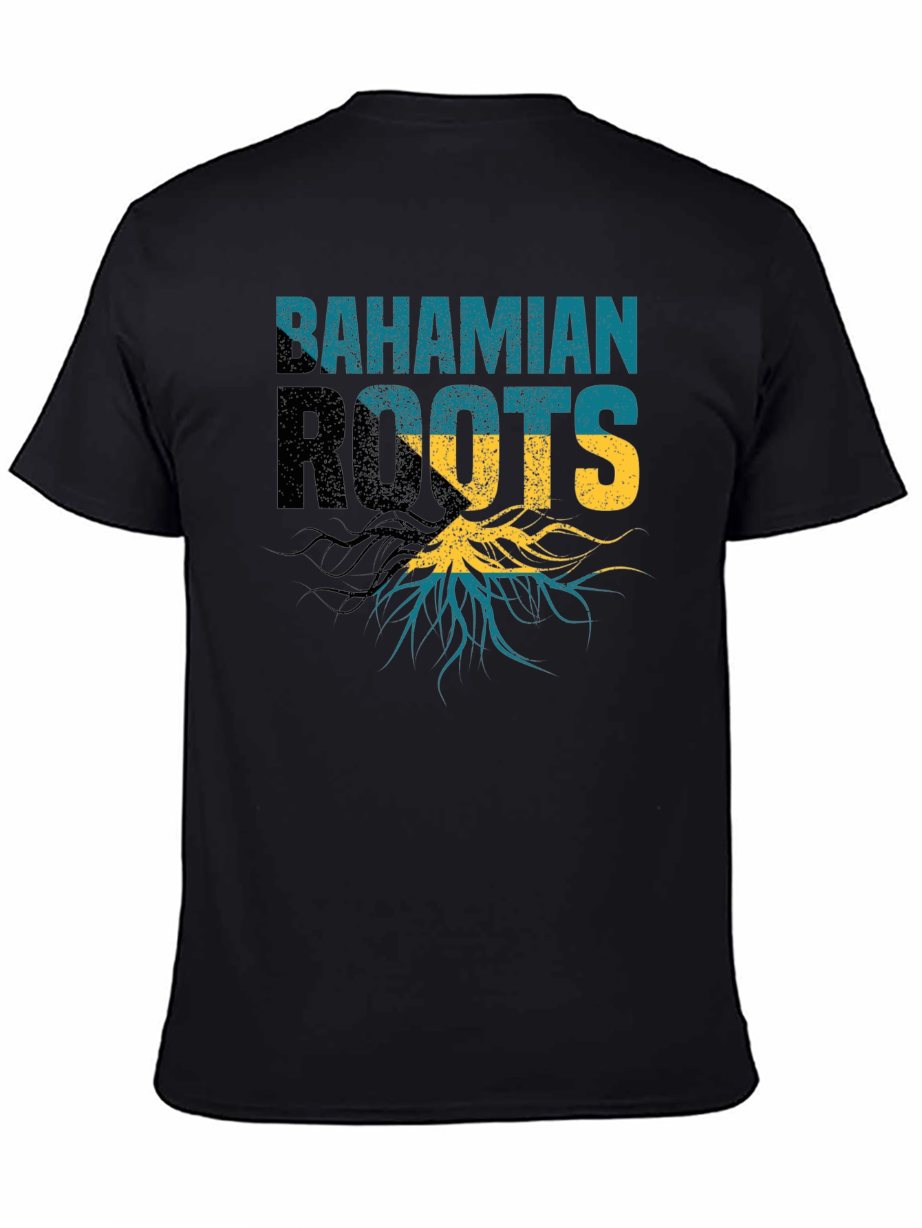 Bahamian Roots Black T-Shirt