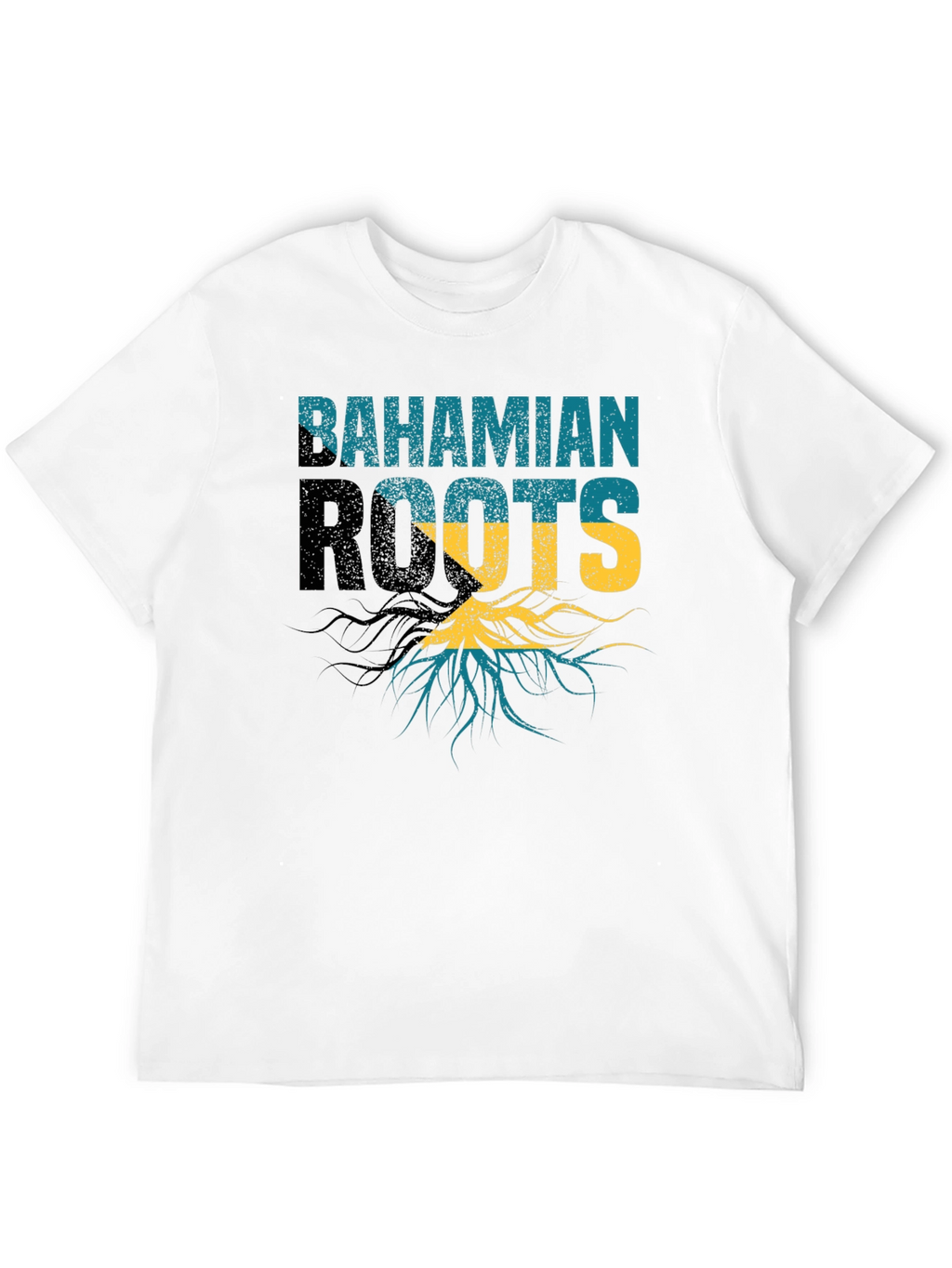 Bahamian Roots Black T-Shirt