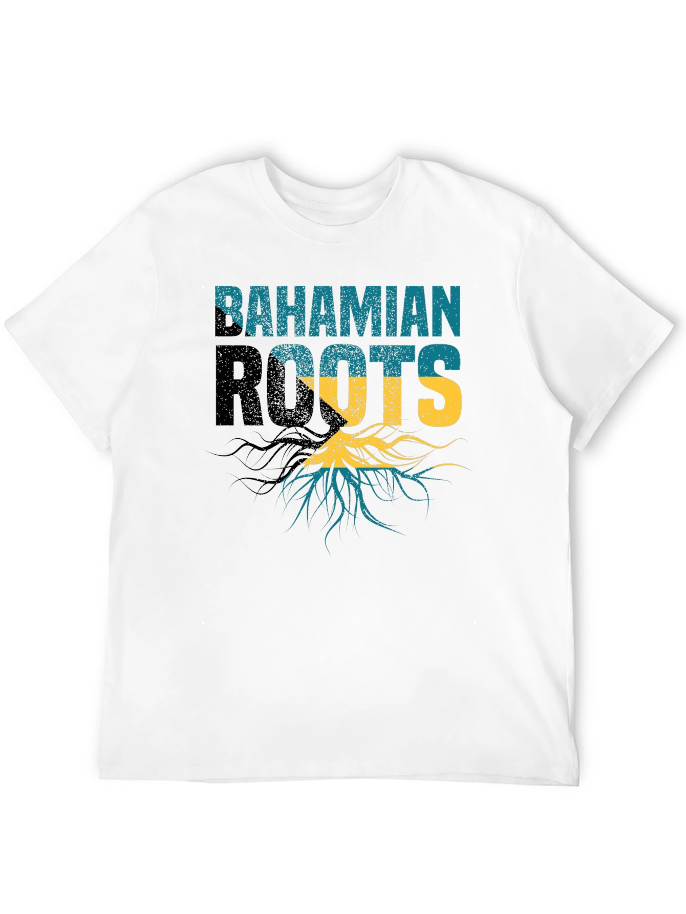 Bahamian Roots Black T-Shirt