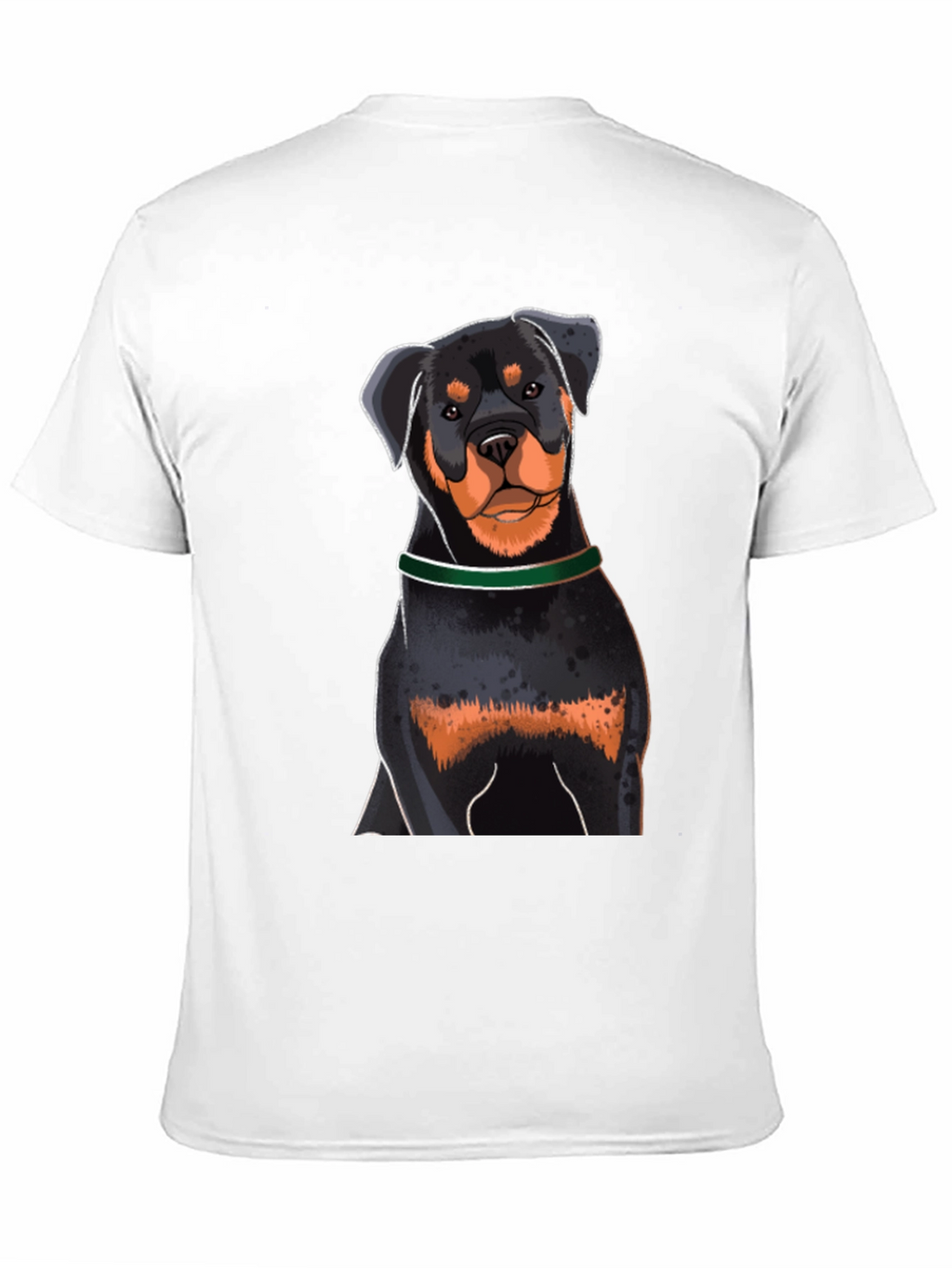 Rottweiler Graphic Tee - Dog Lovers Black T-Shirt