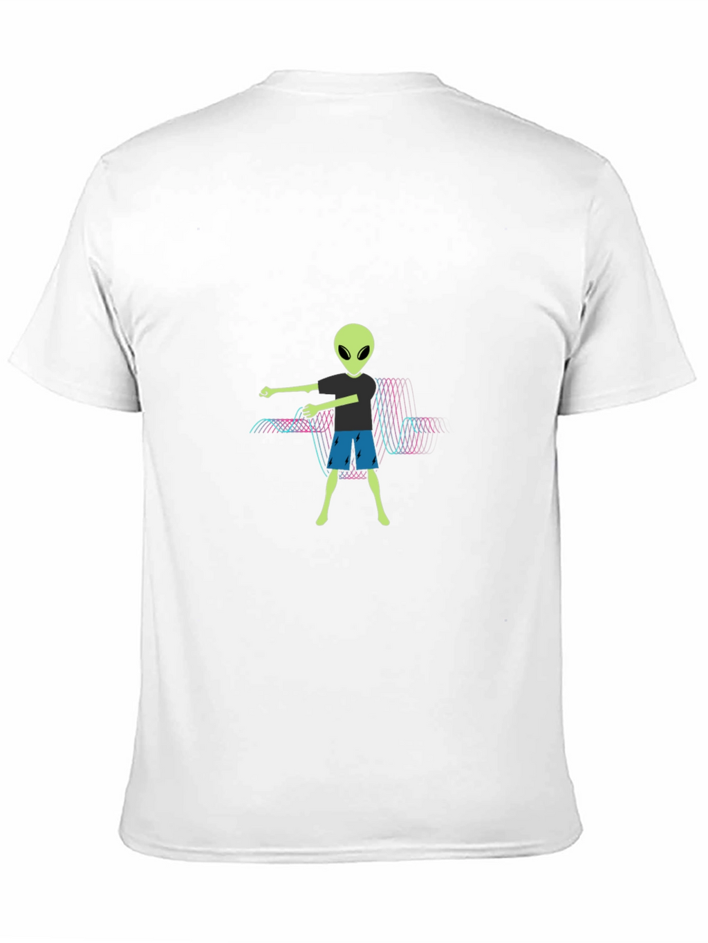 Alien Graphic Tee - Mens Black T-Shirt