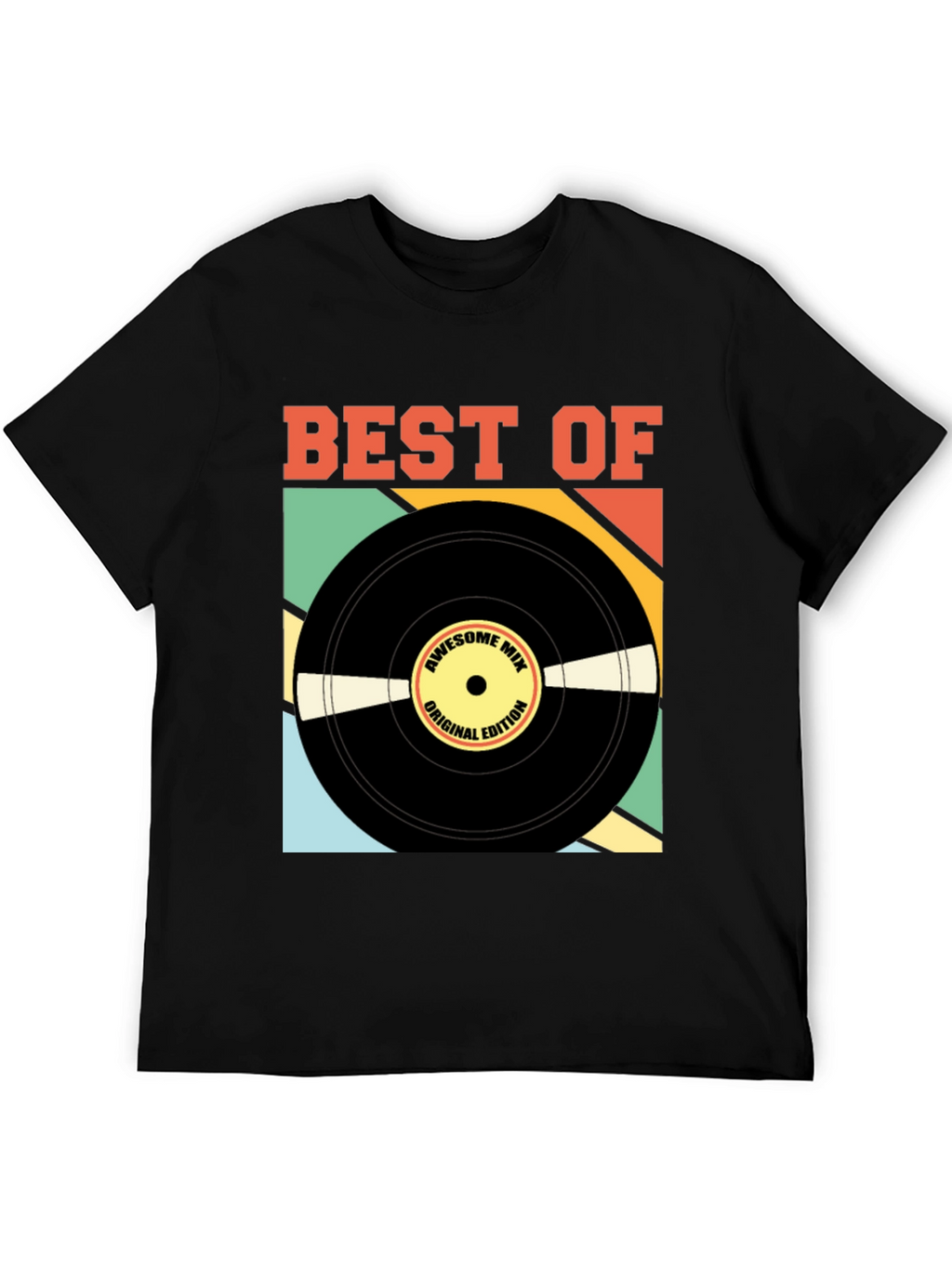 Best Of Retro Vinyl Record T-Shirt