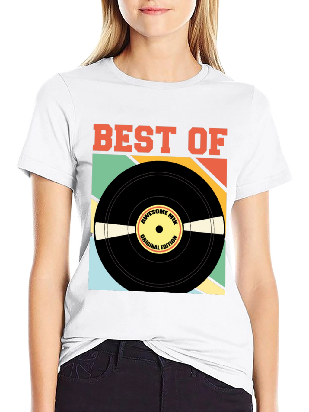 Best Of Retro Vinyl Record T-Shirt