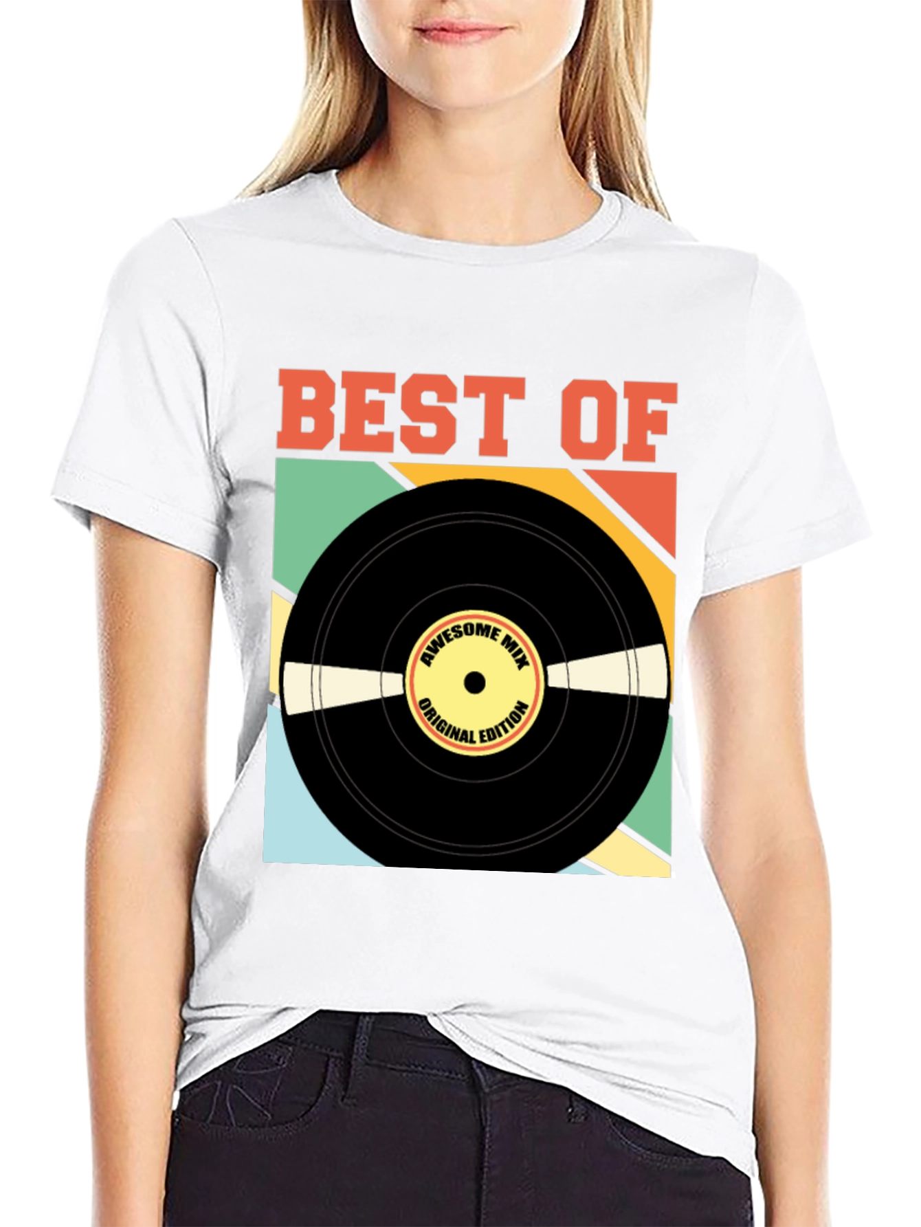 Best Of Retro Vinyl Record T-Shirt