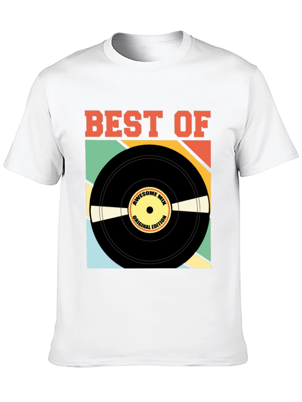 Best Of Retro Vinyl Record T-Shirt