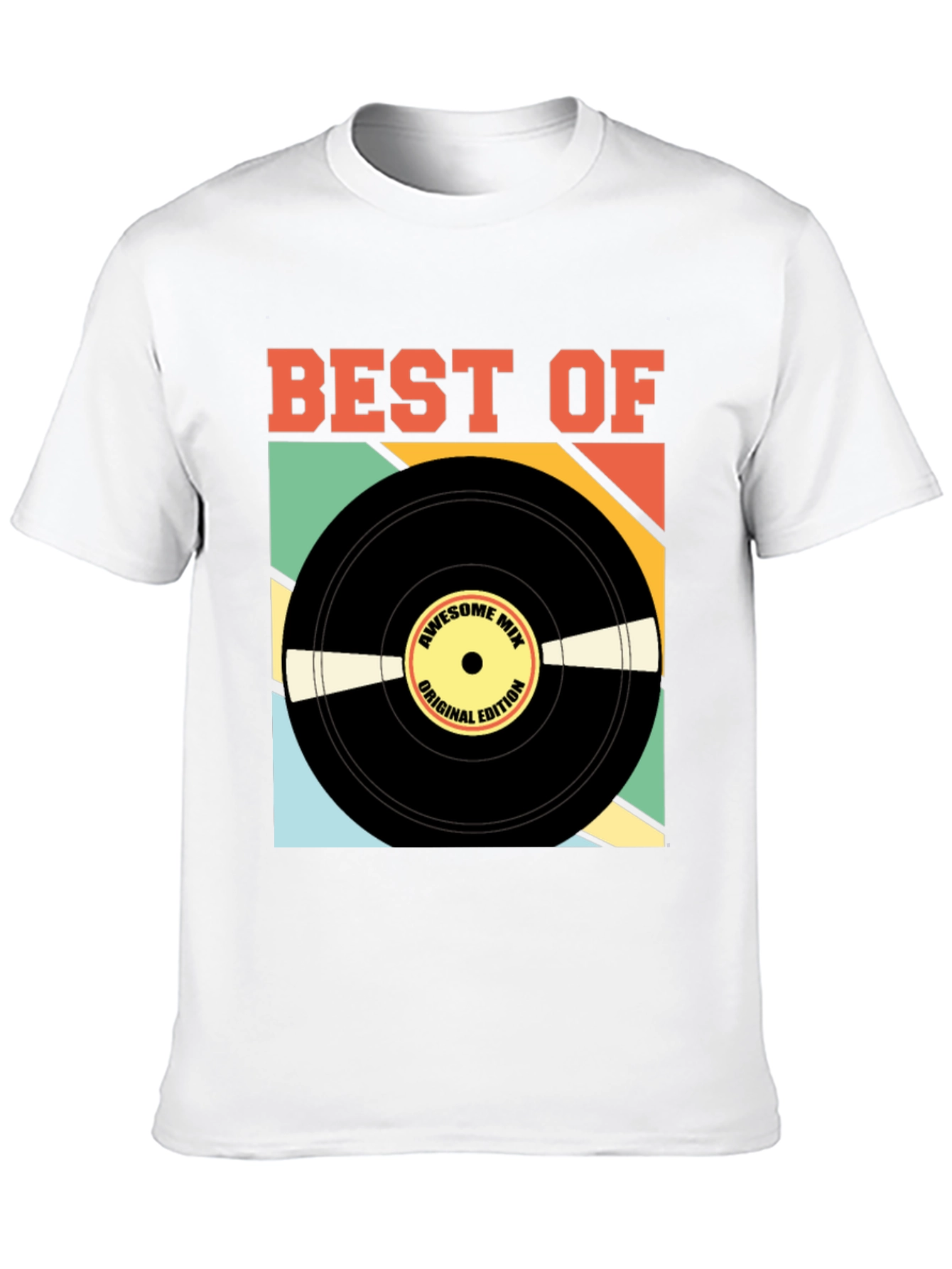Best Of Retro Vinyl Record T-Shirt