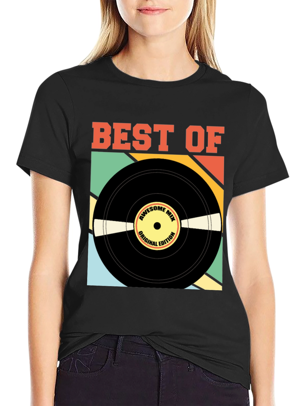 Best Of Retro Vinyl Record T-Shirt