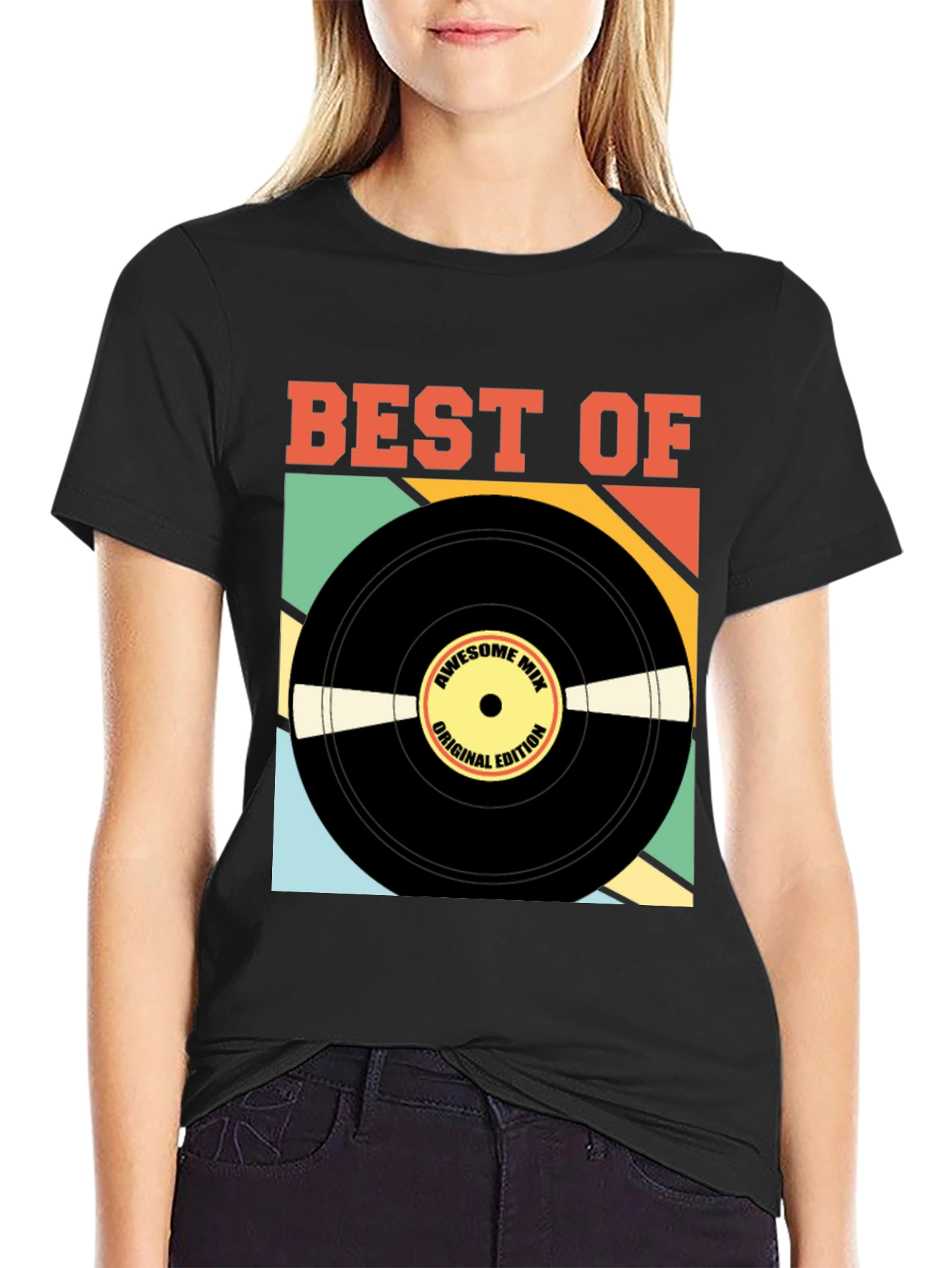 Best Of Retro Vinyl Record T-Shirt