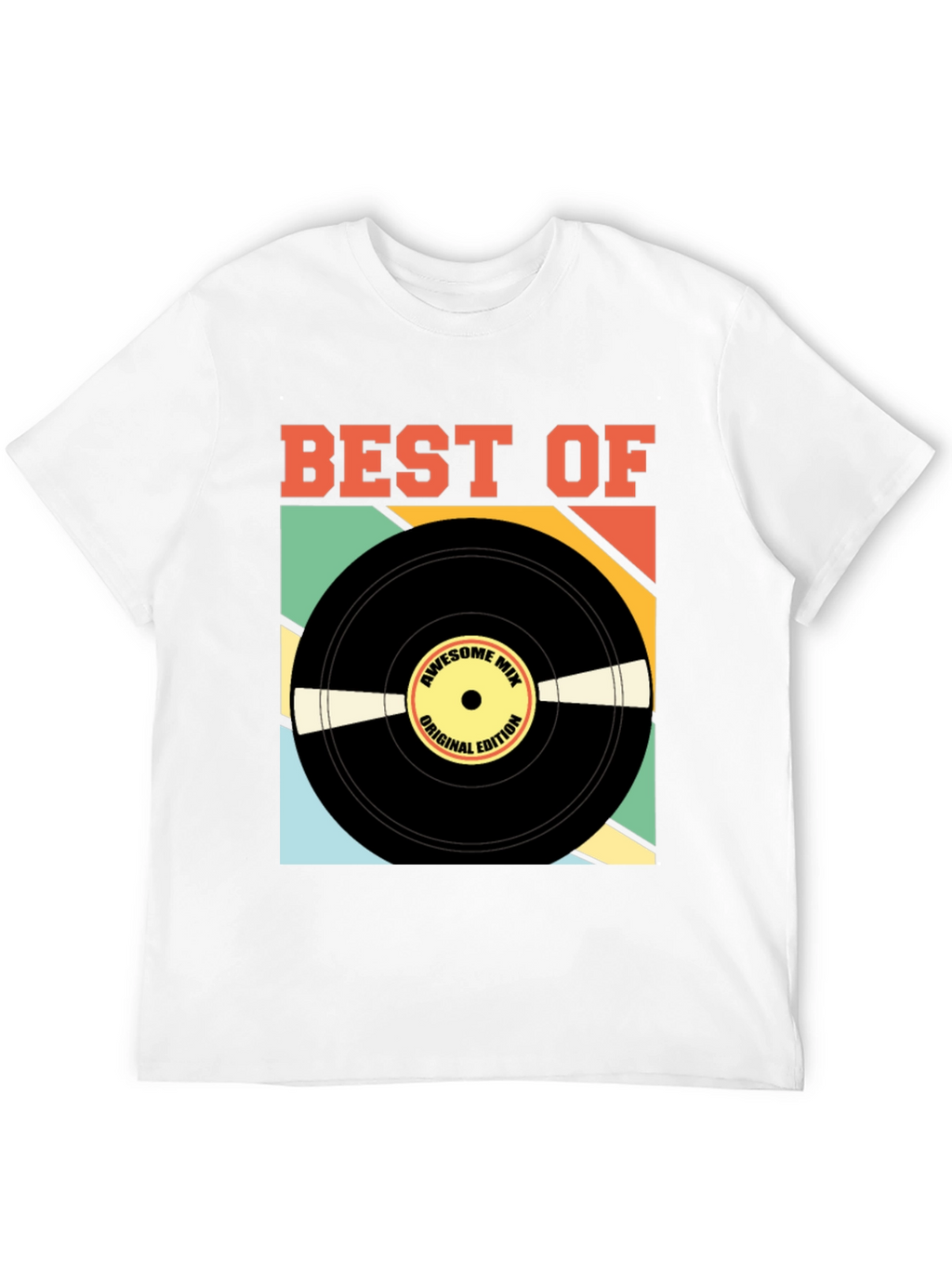 Best Of Retro Vinyl Record T-Shirt