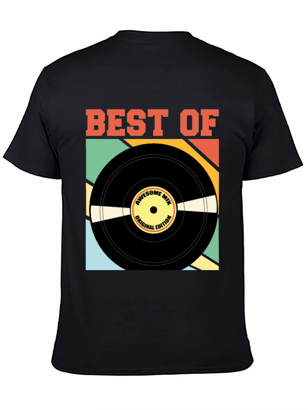 Best Of Retro Vinyl Record T-Shirt