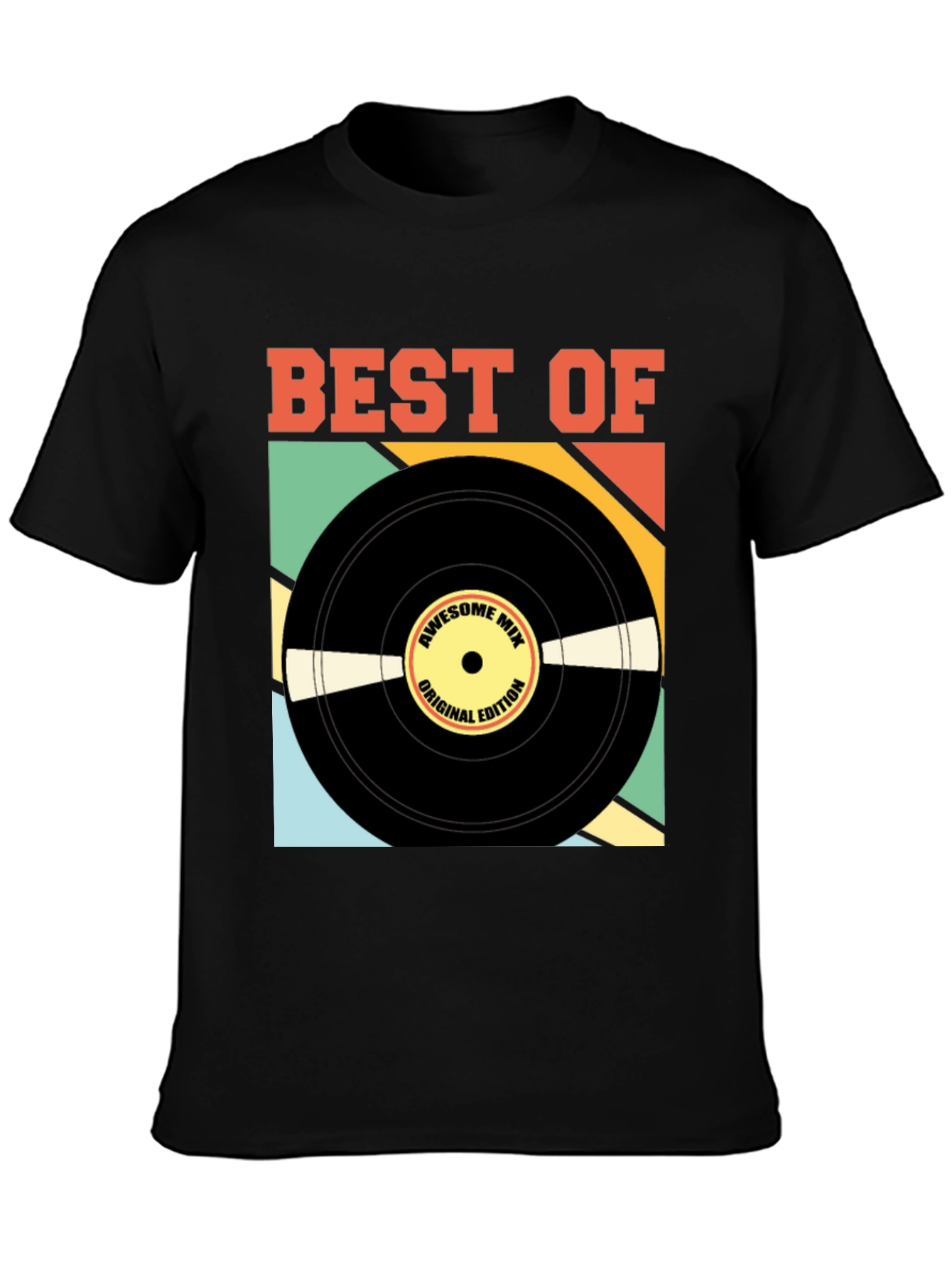 Best Of Retro Vinyl Record T-Shirt