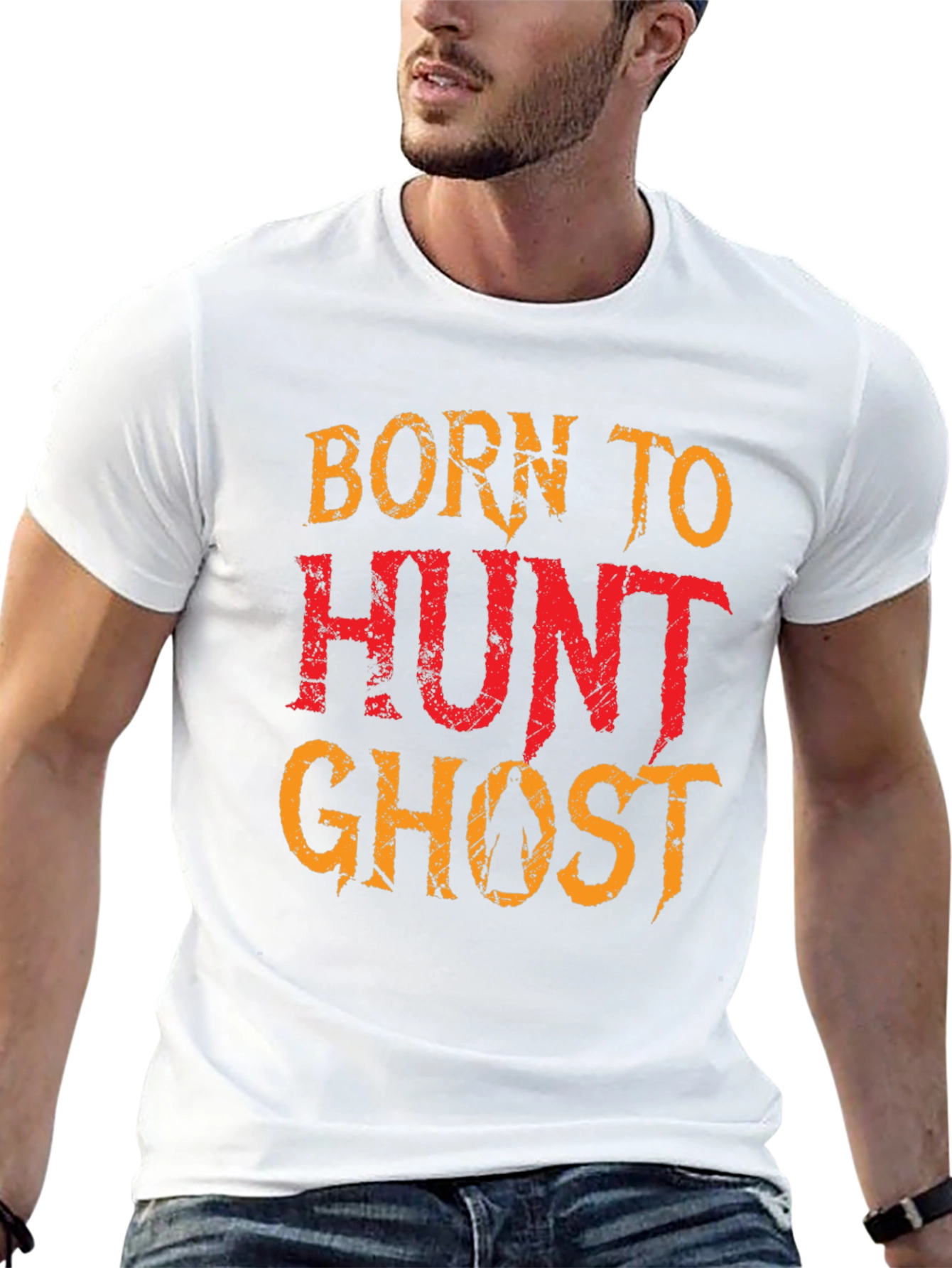 Born To Hunt Ghost T-Shirt