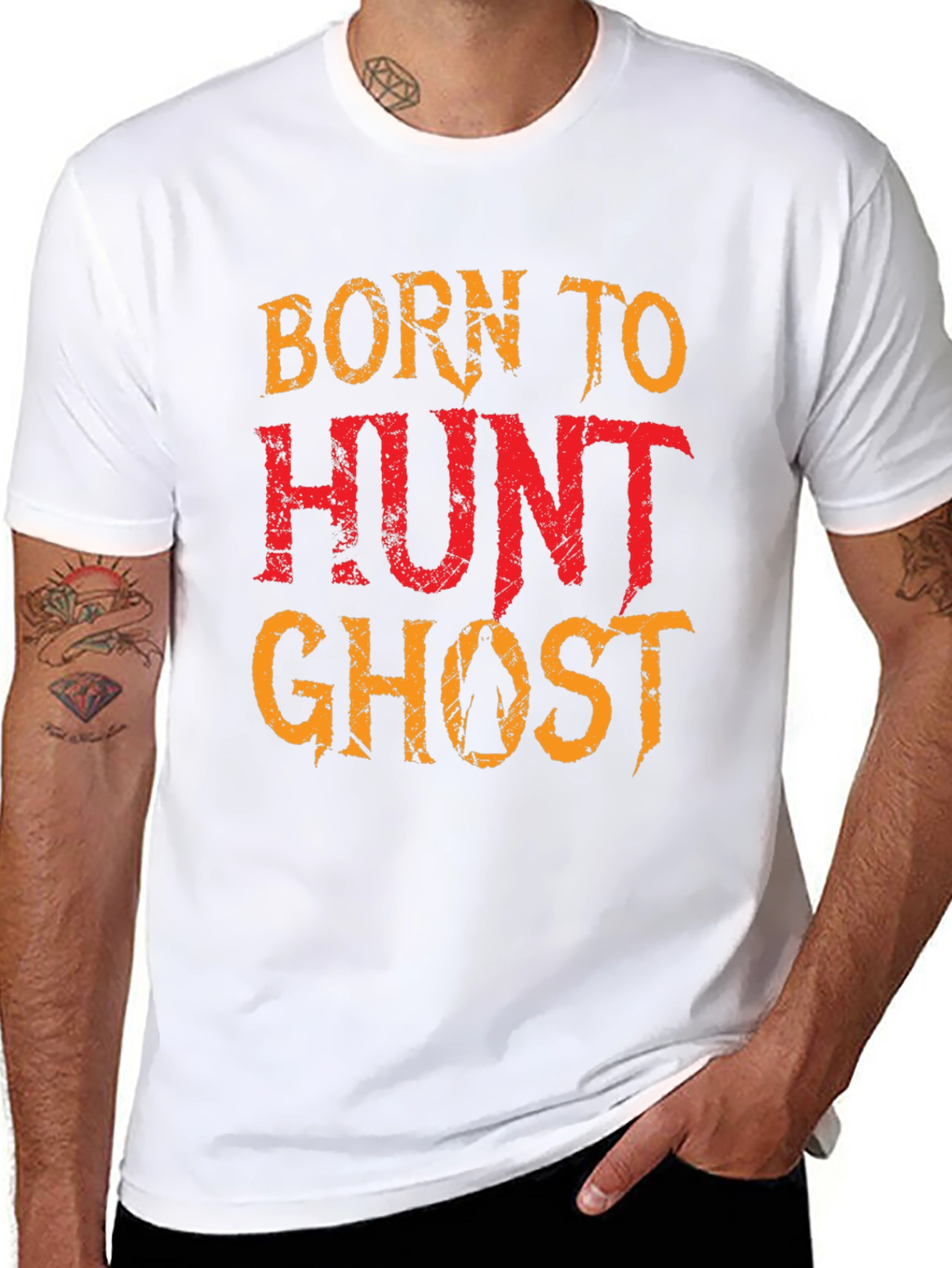 Born To Hunt Ghost T-Shirt