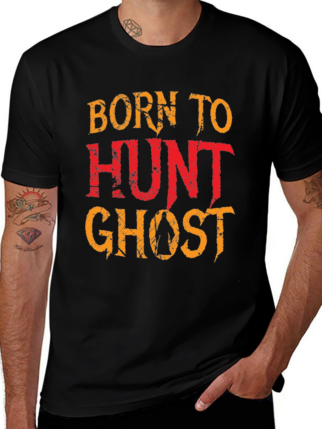 Born To Hunt Ghost T-Shirt