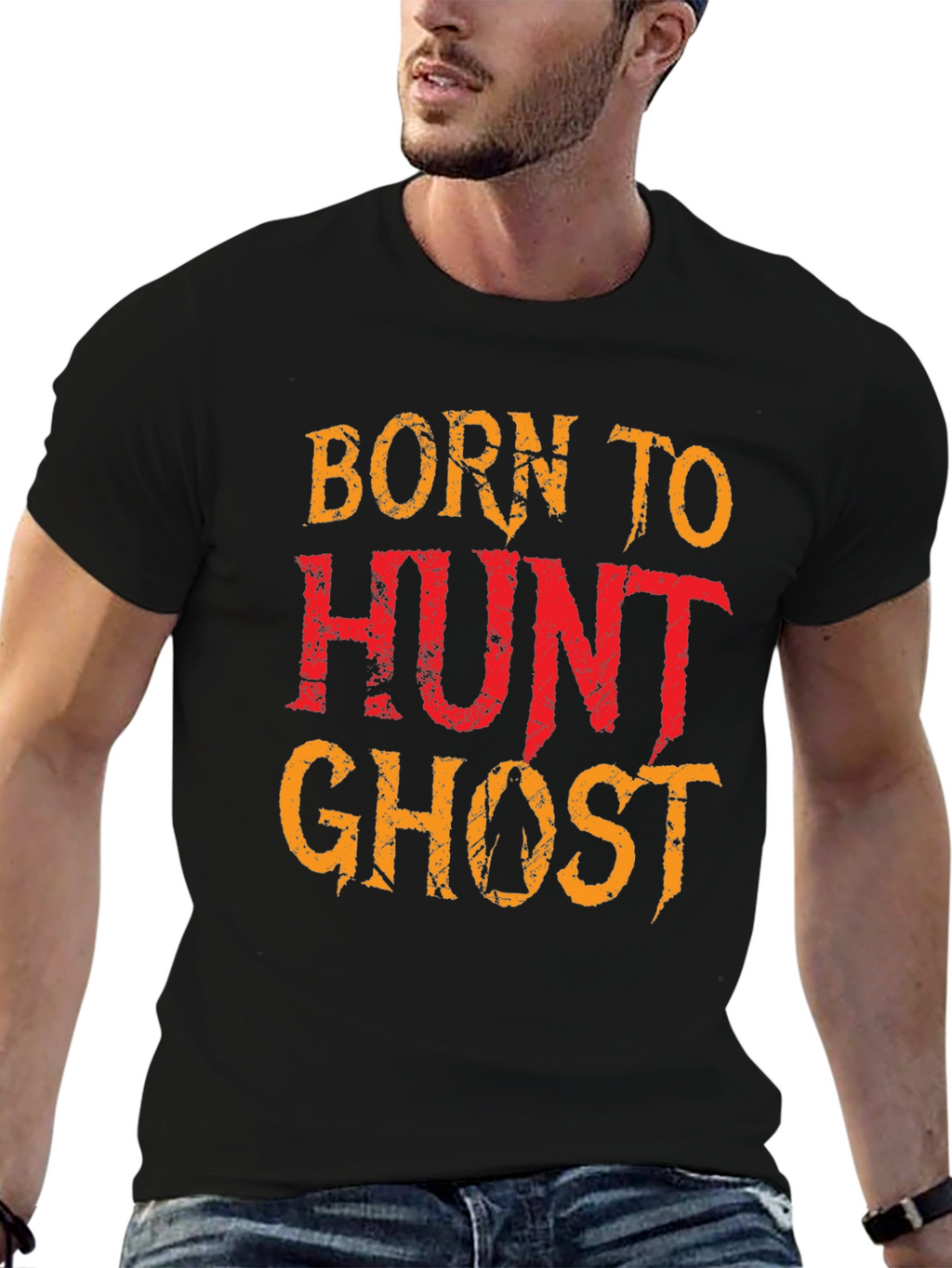 Born To Hunt Ghost T-Shirt