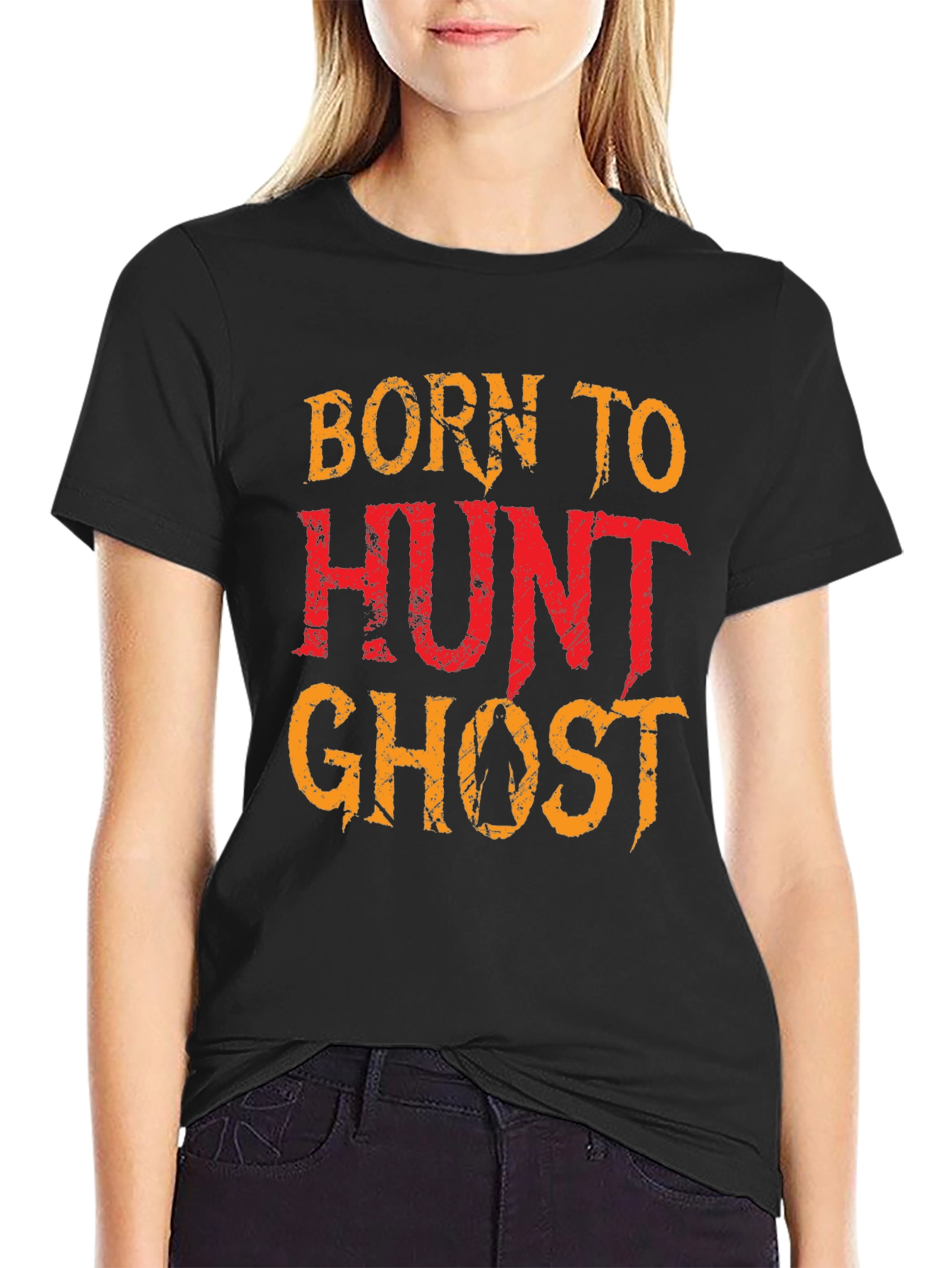 Born To Hunt Ghost T-Shirt