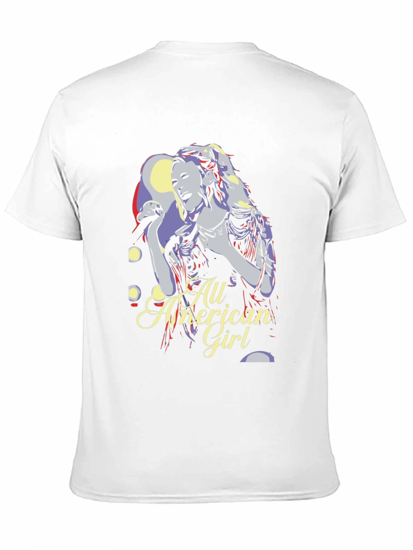 All American Girl Graphic Tee - Black