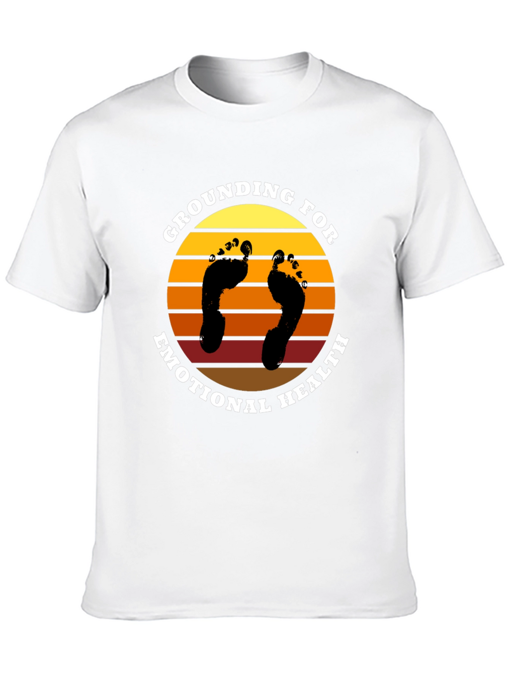 Grounding for Emotional Health Graphic T-Shirt