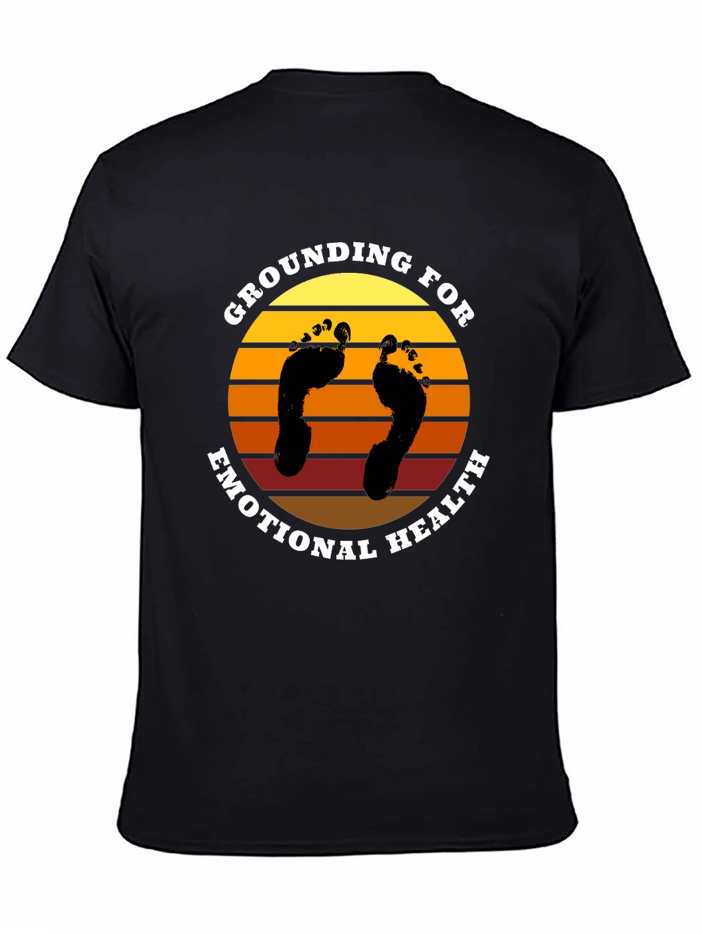 Grounding for Emotional Health Graphic T-Shirt