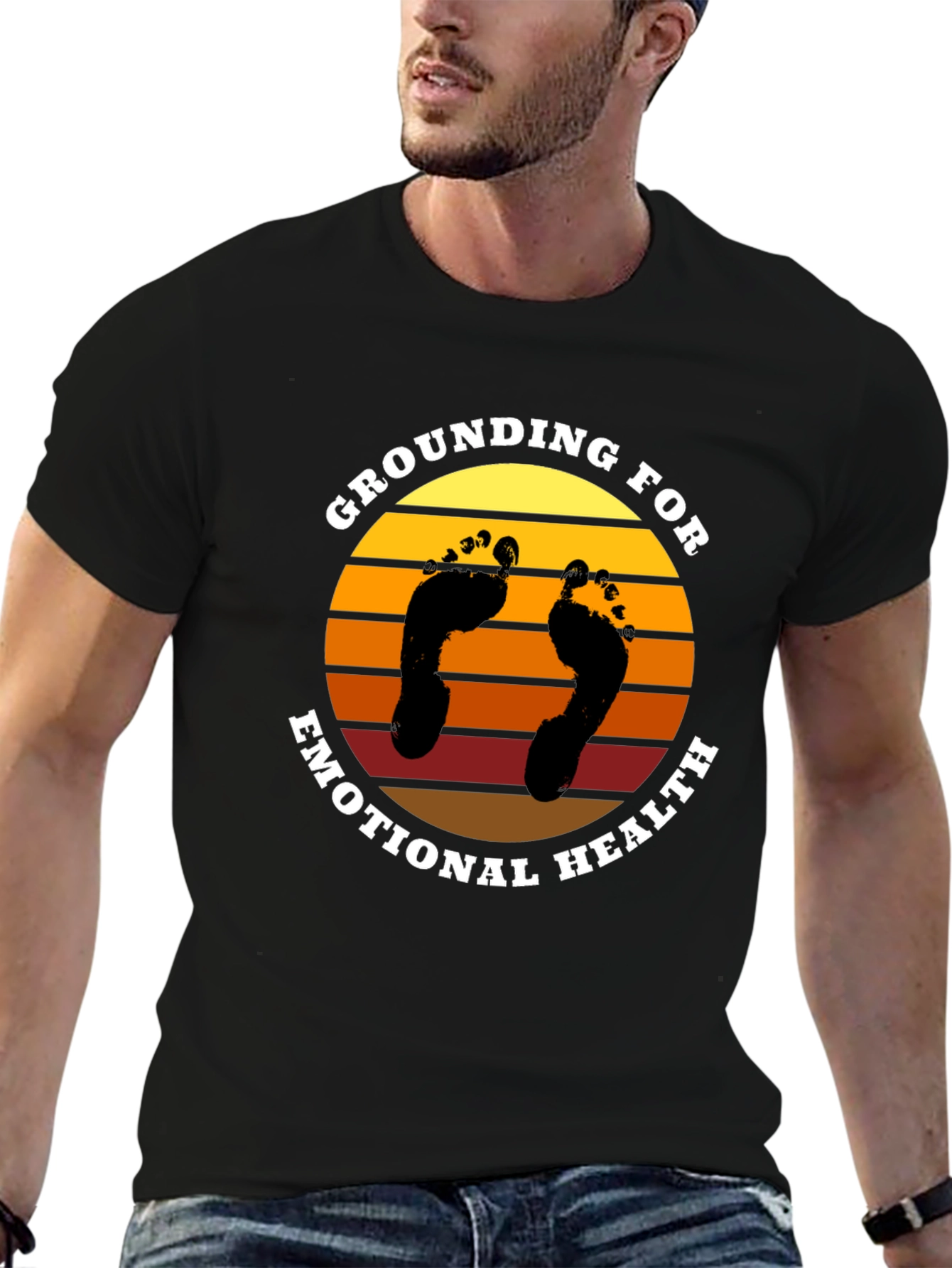 Grounding for Emotional Health Graphic T-Shirt