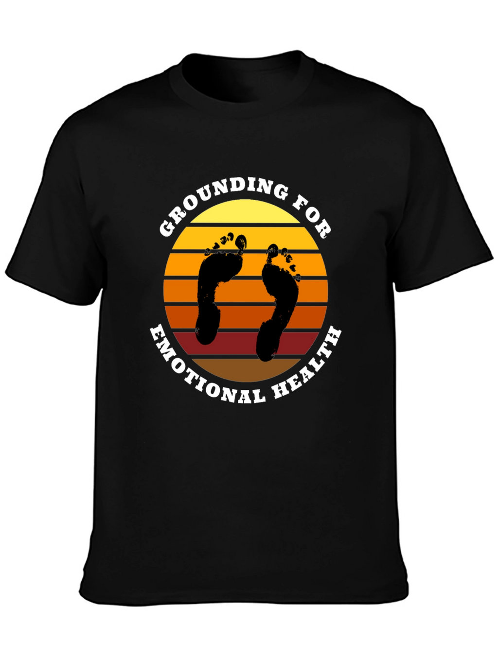 Grounding for Emotional Health Graphic T-Shirt