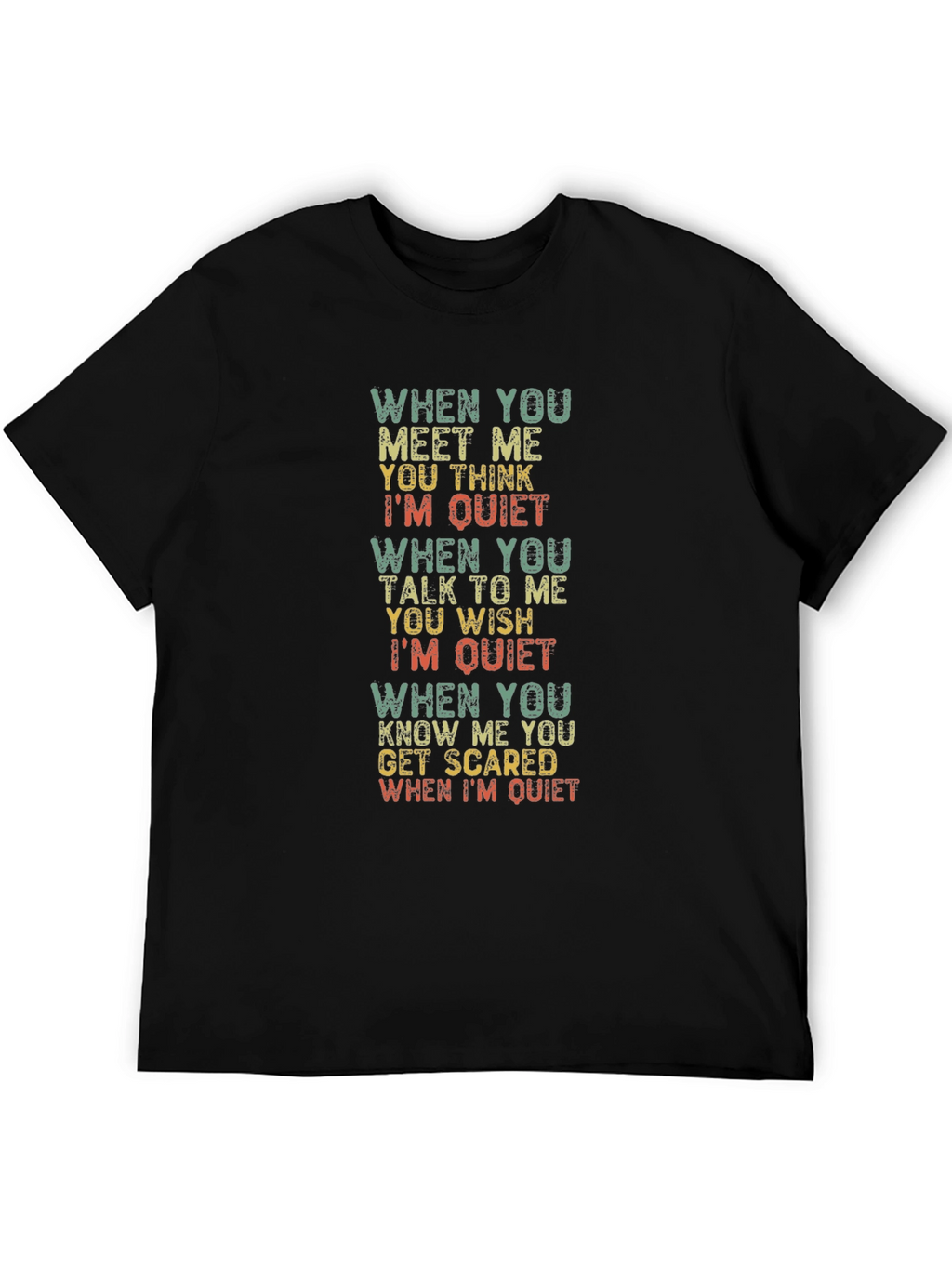 Sarcastic Quiet Funny T-Shirt