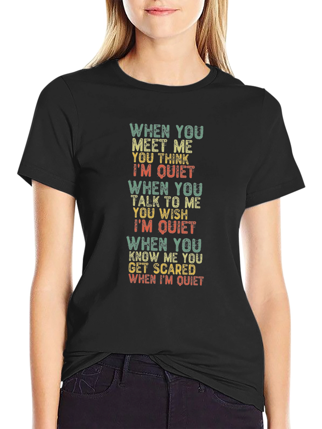 Sarcastic Quiet Funny T-Shirt