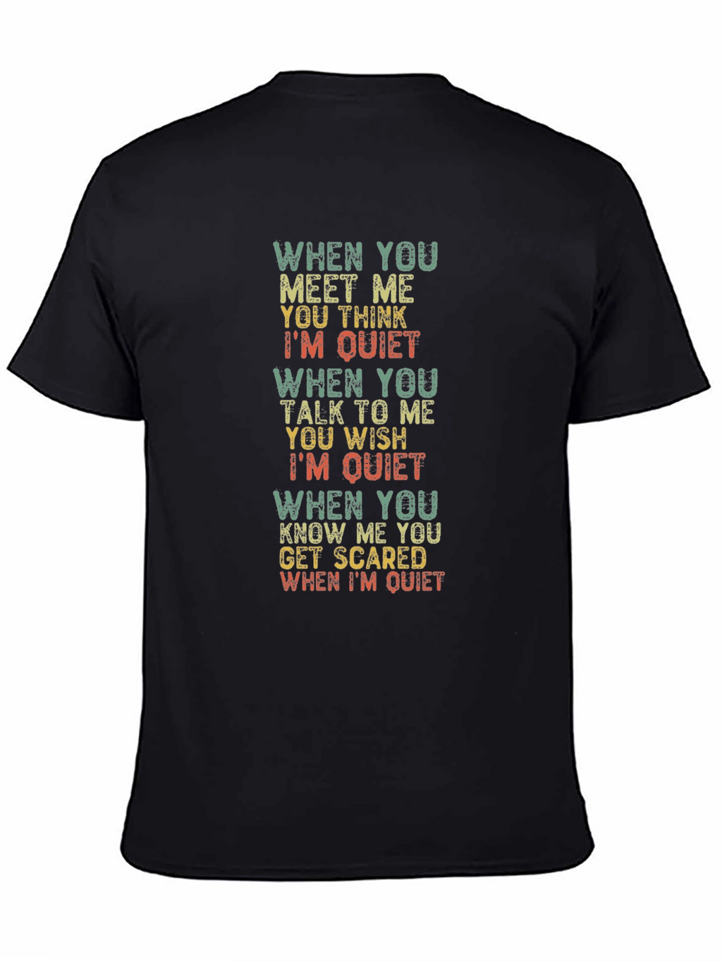 Sarcastic Quiet Funny T-Shirt
