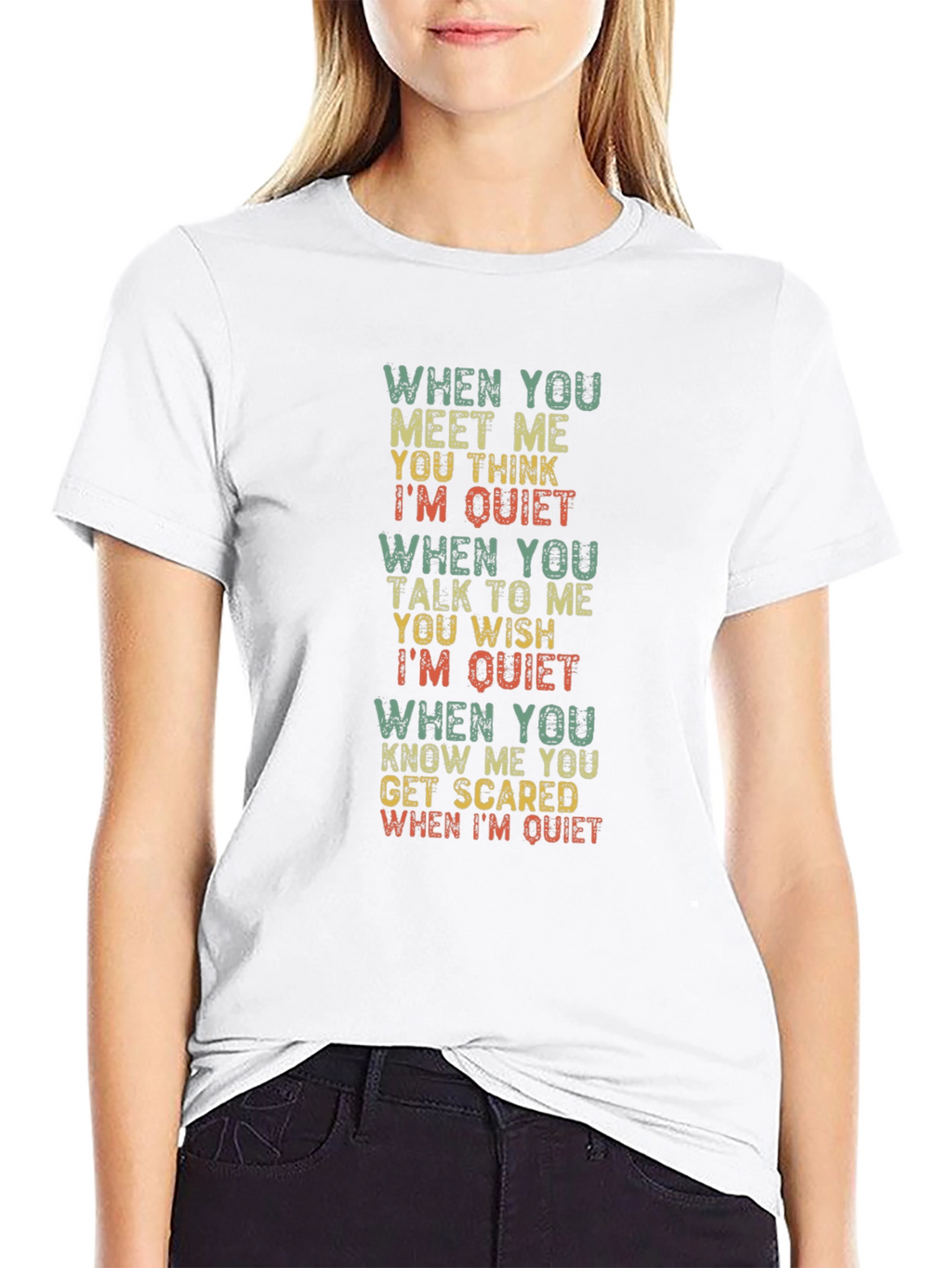 Sarcastic Quiet Funny T-Shirt