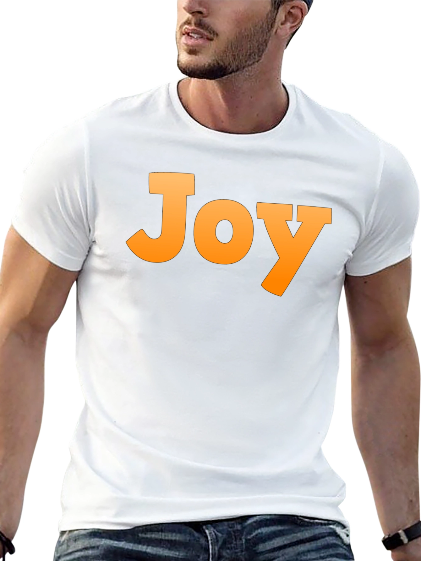 Joy Graphic T-Shirt - Express Yourself with Style!
