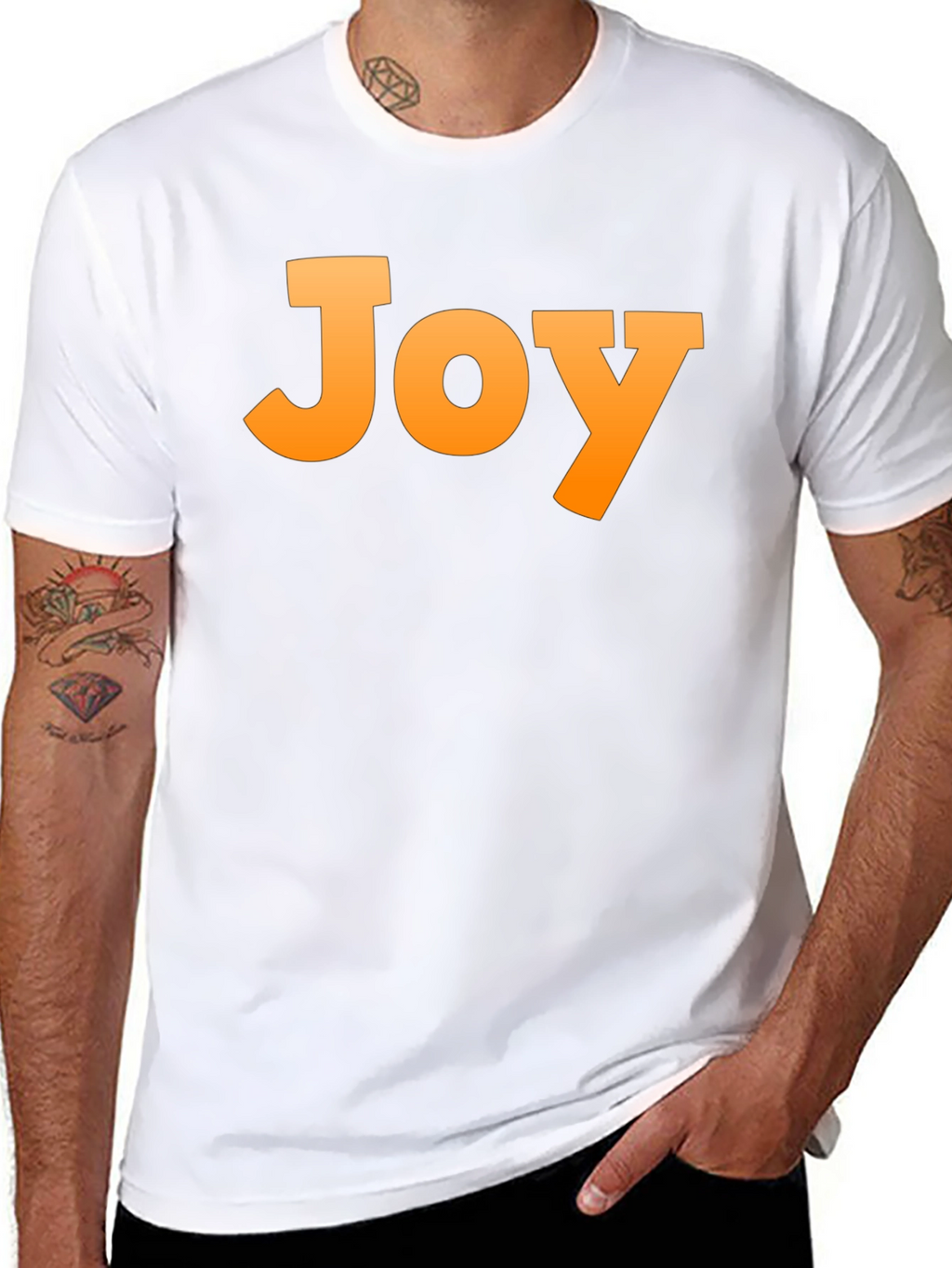 Joy Graphic T-Shirt - Express Yourself with Style!