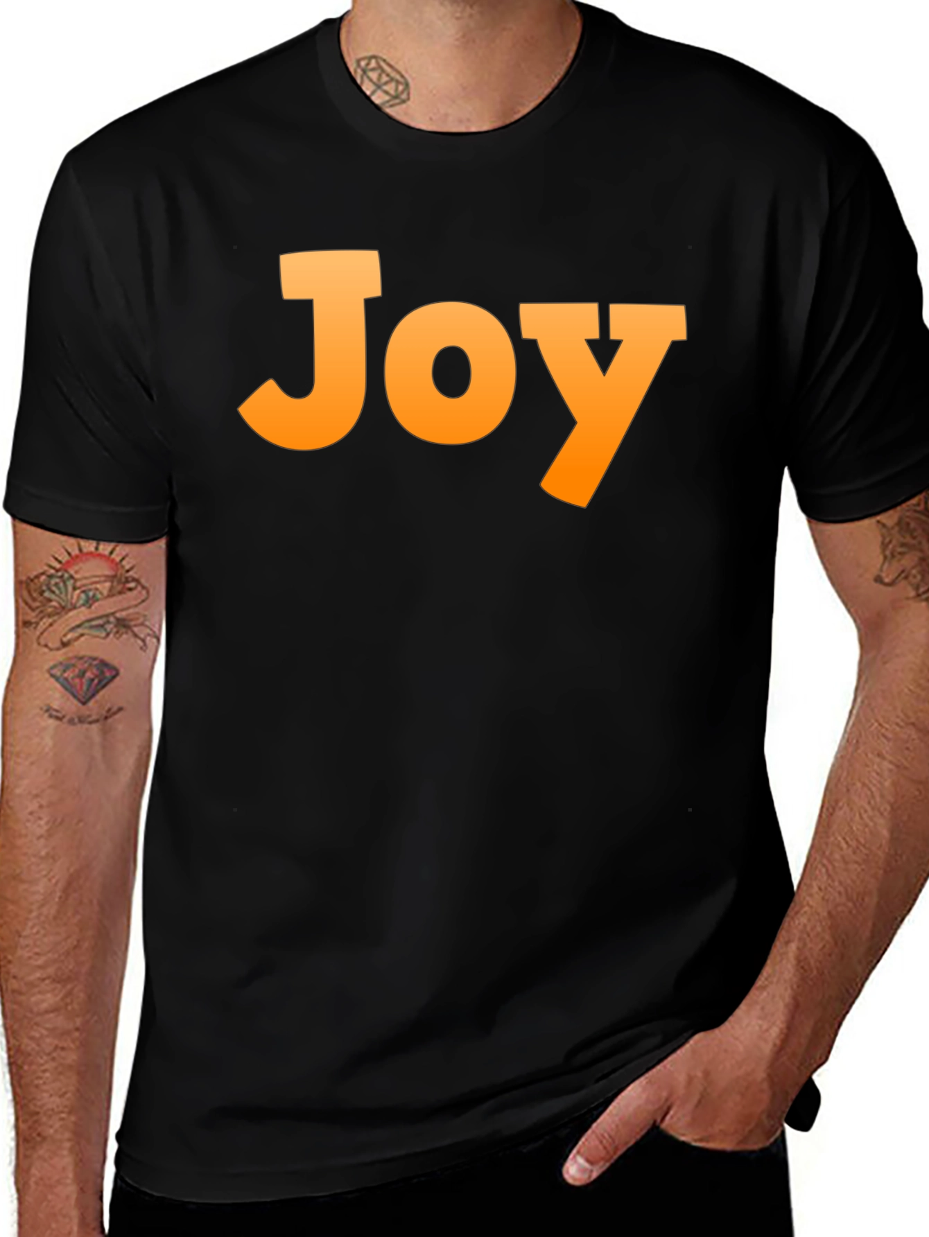 Joy Graphic T-Shirt - Express Yourself with Style!