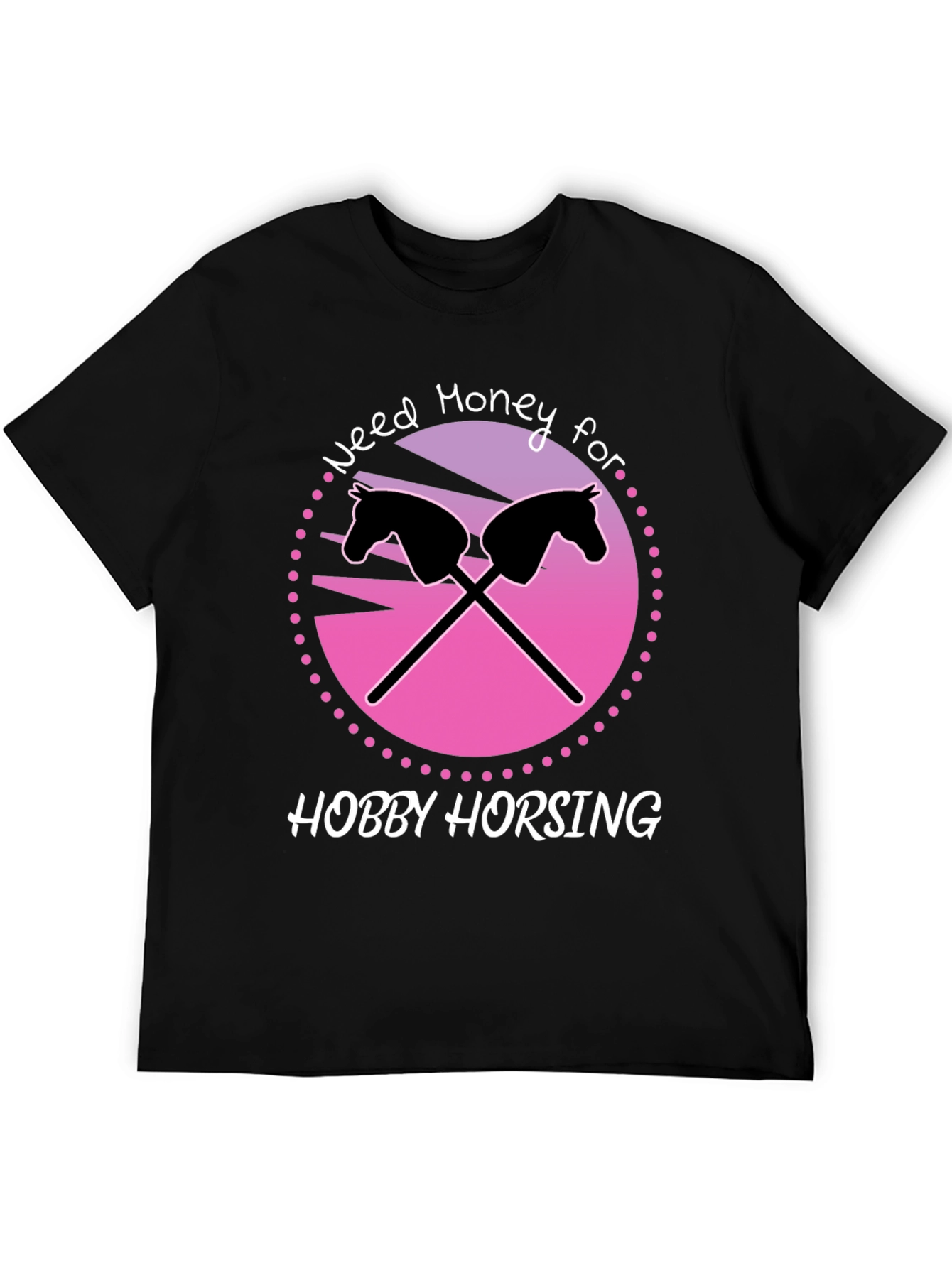 Hobby Horsing Graphic T-Shirt