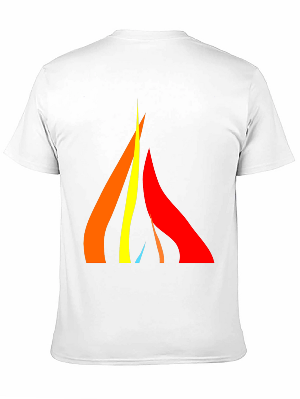Modern Abstract Graphic Tee - Black
