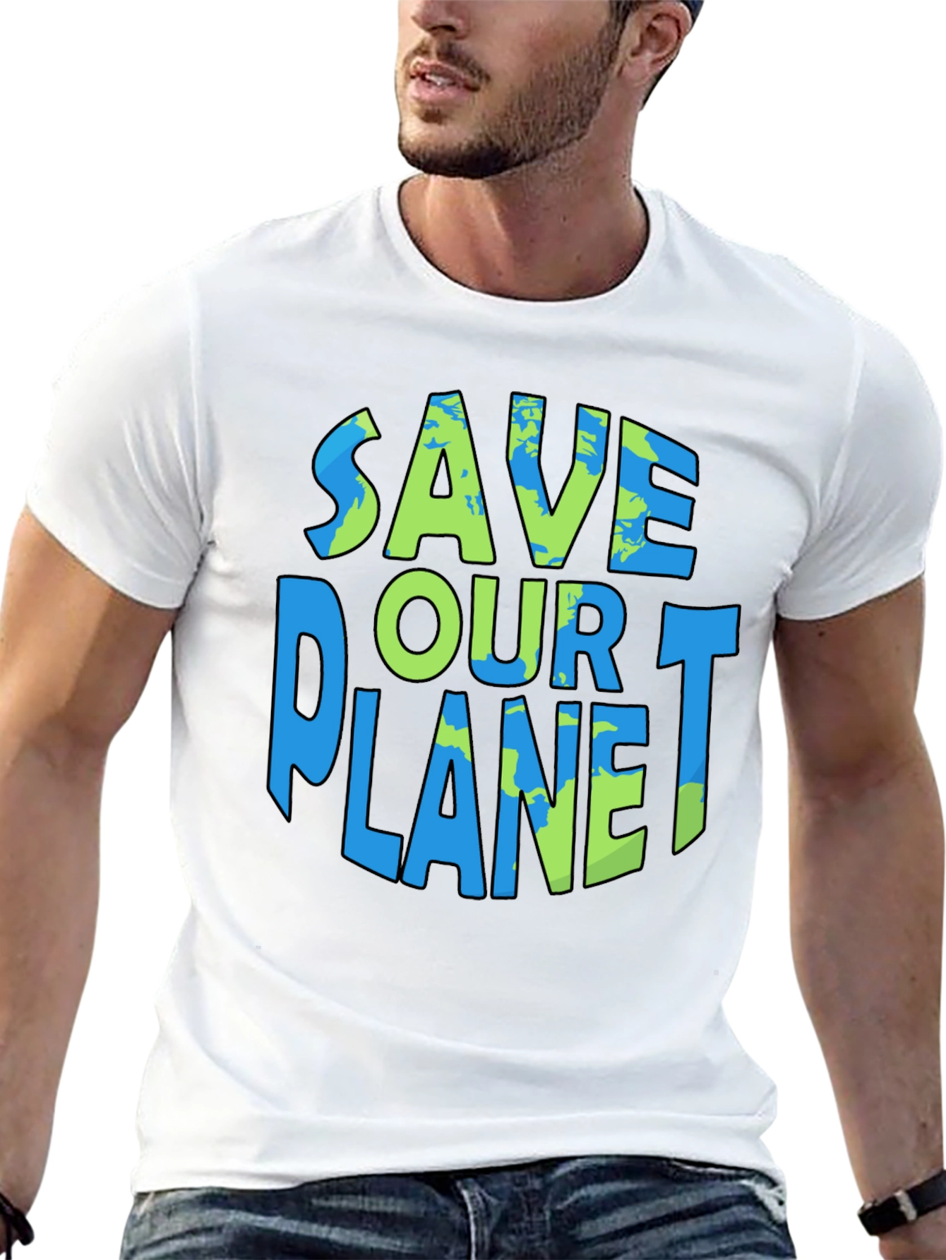 Save Our Planet Graphic T-Shirt