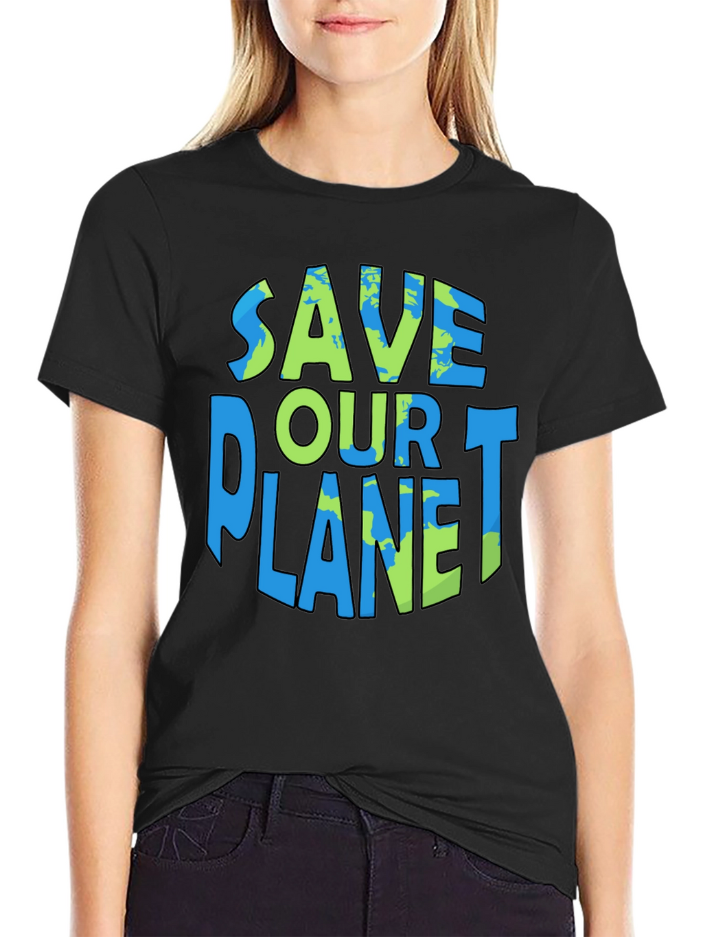Save Our Planet Graphic T-Shirt