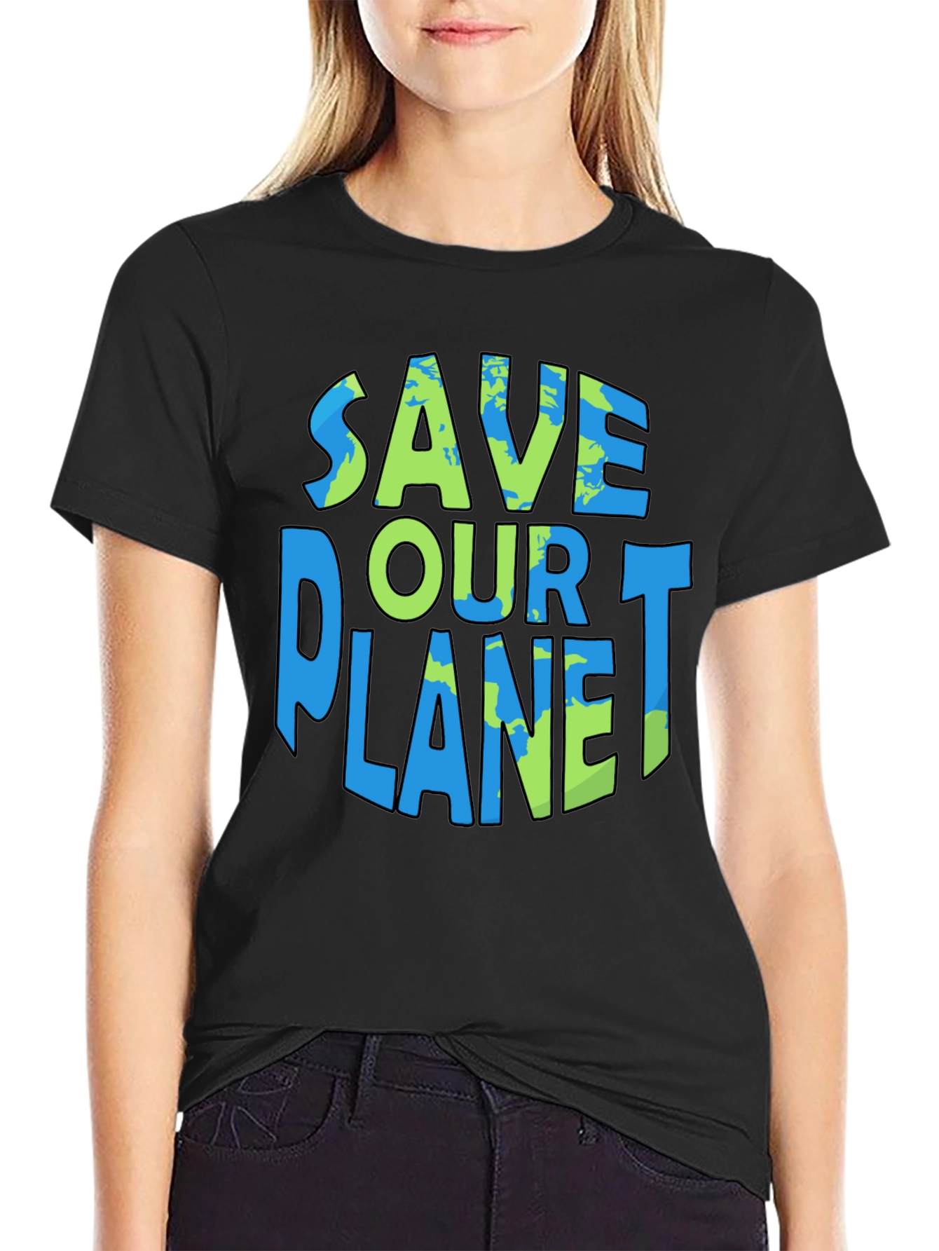Save Our Planet Graphic T-Shirt