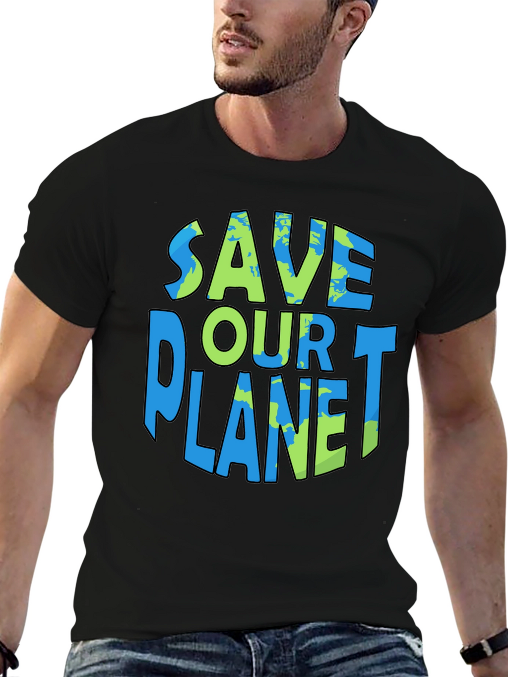 Save Our Planet Graphic T-Shirt