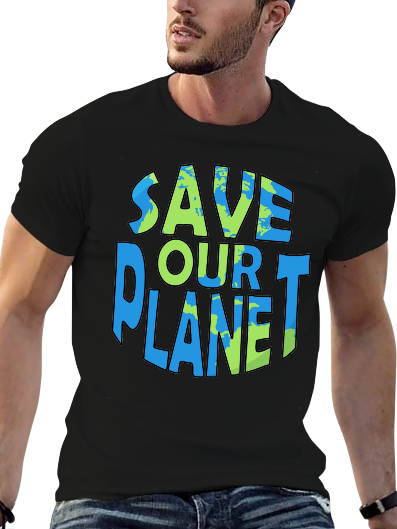 Save Our Planet Graphic T-Shirt