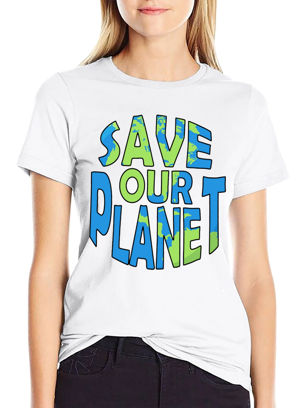 Save Our Planet Graphic T-Shirt
