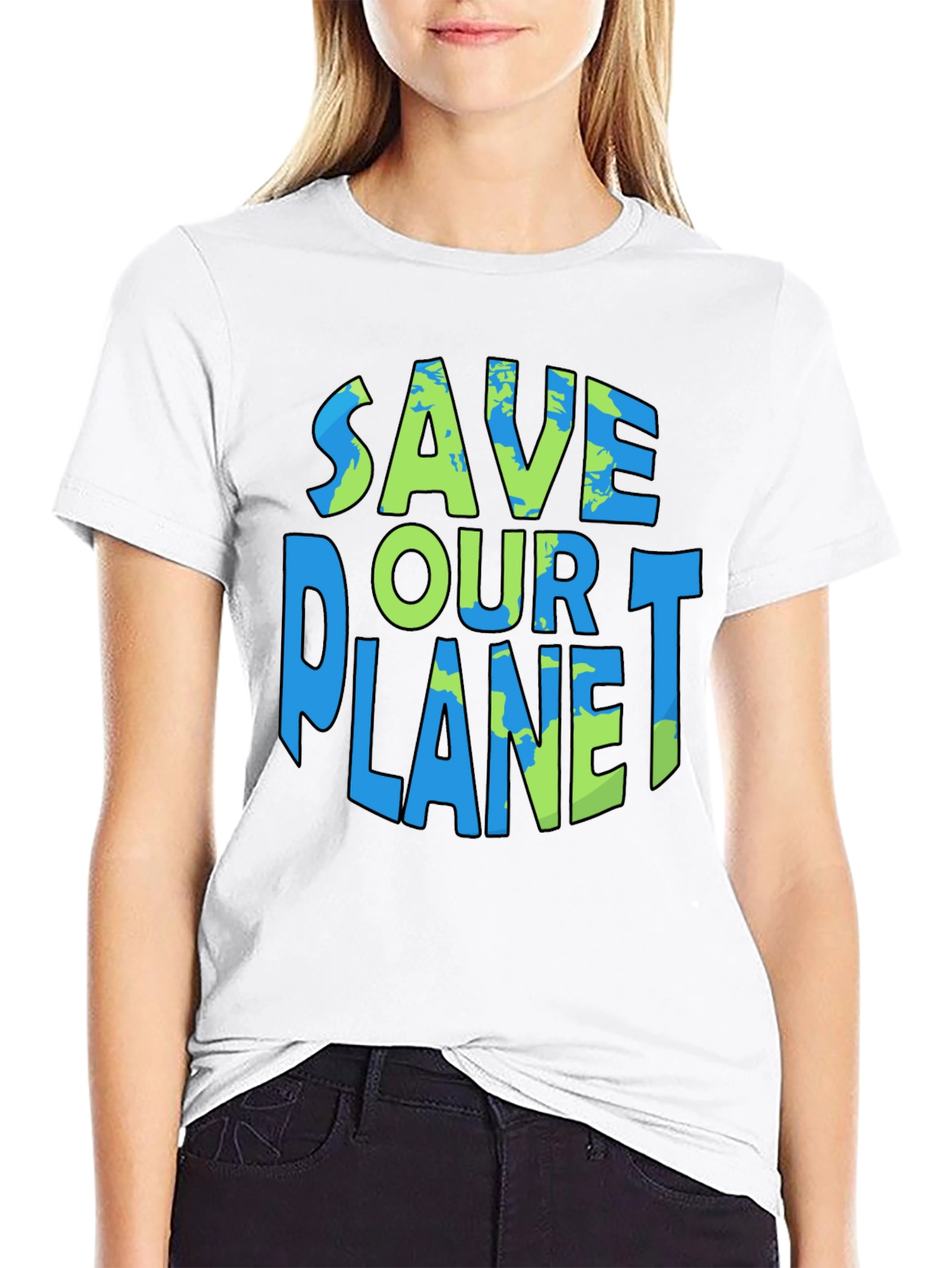 Save Our Planet Graphic T-Shirt