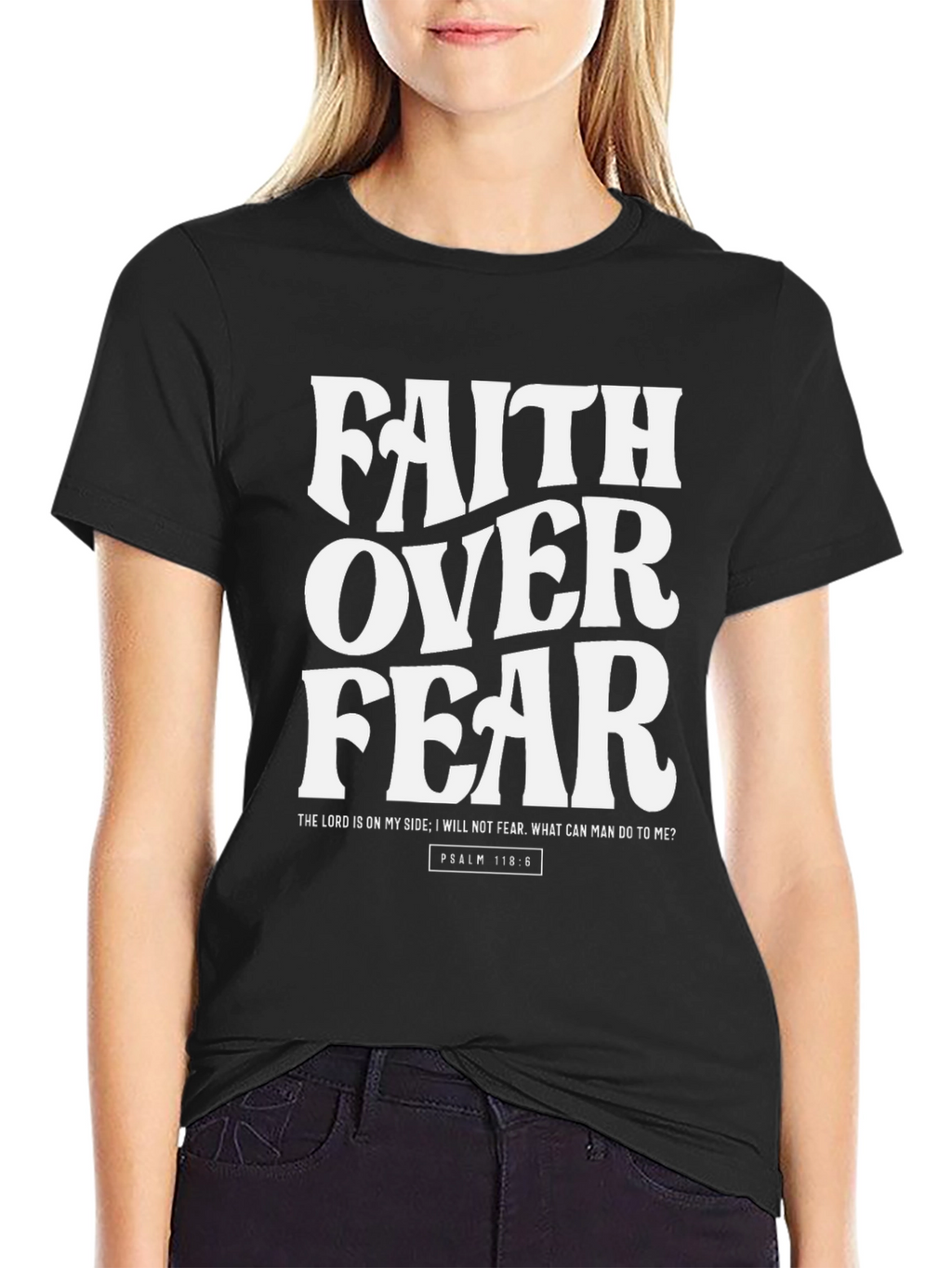 Faith Over Fear Christian T-Shirt