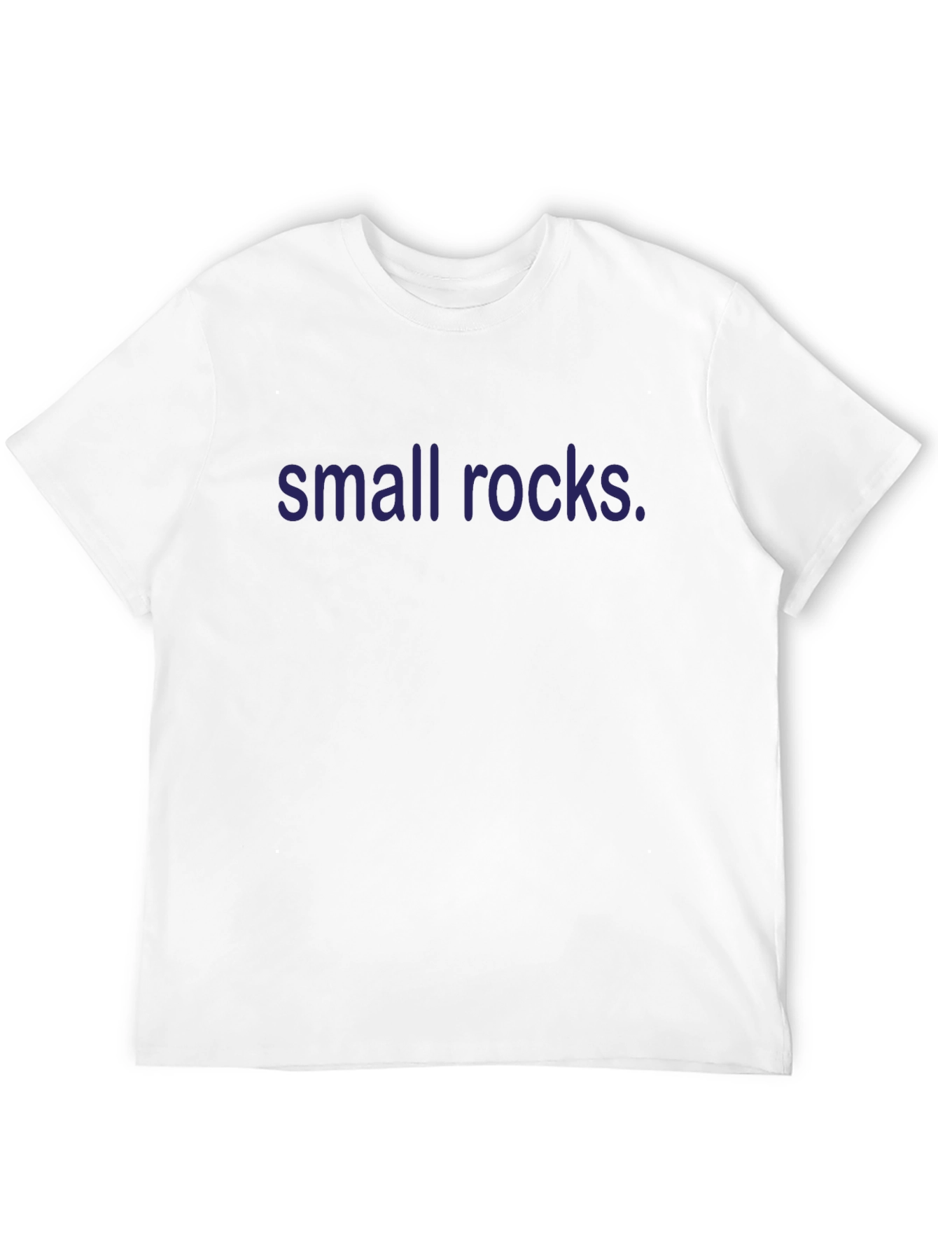 Small Rocks Graphic Tee - Dark Novelty T-Shirt